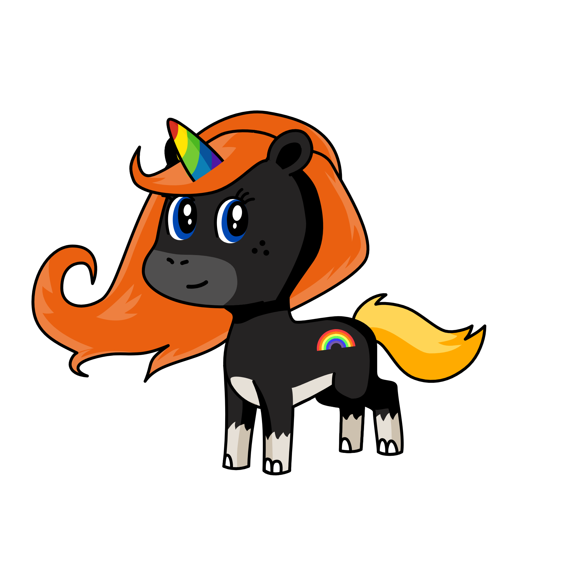 boo 👻, the unicorn