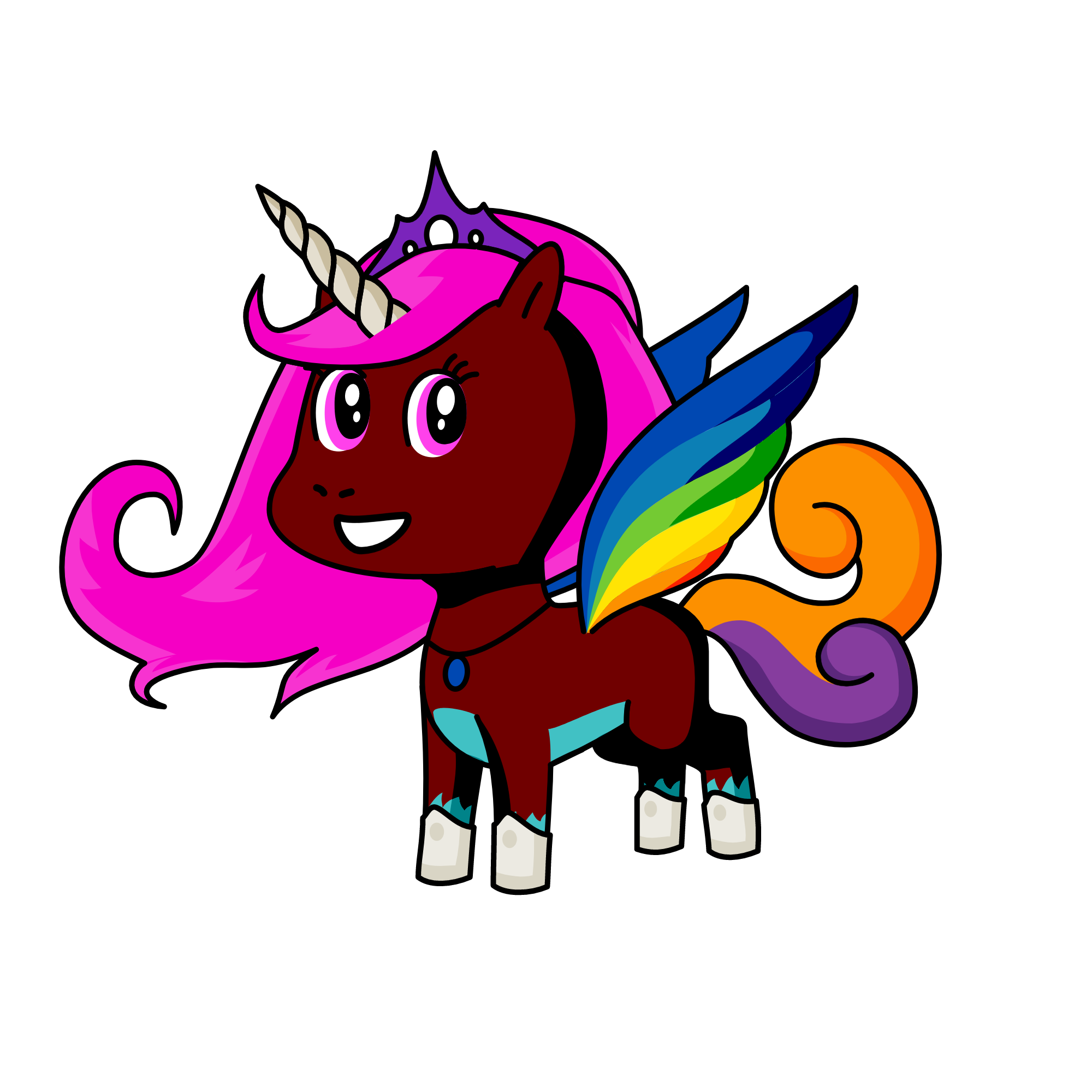 pinkiy, the unicorn