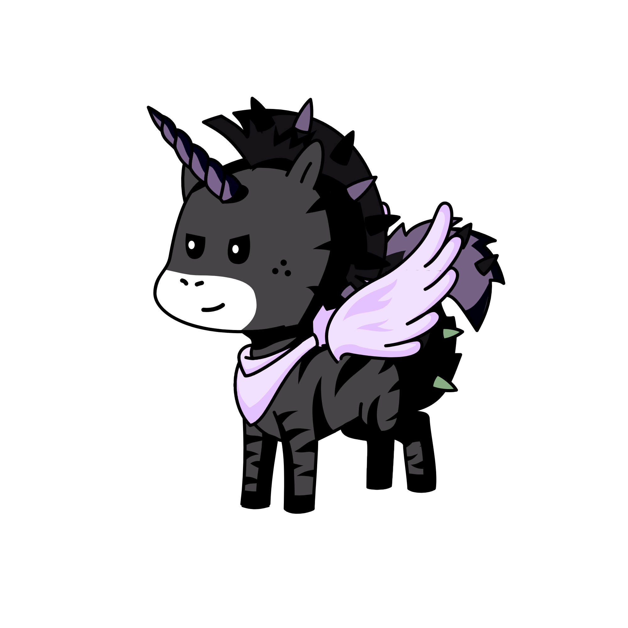 black rebeld, the unicorn
