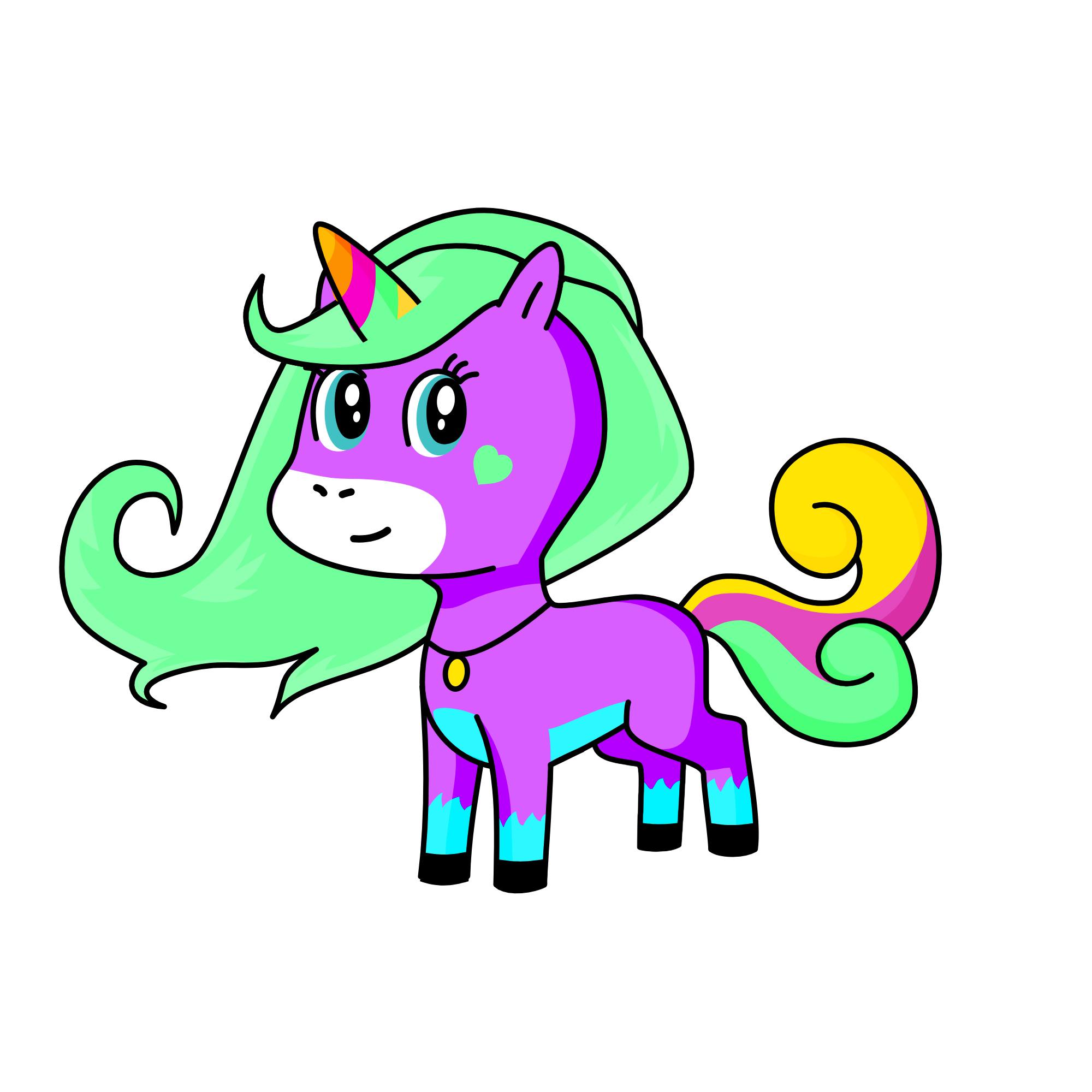 Rocky, the unicorn