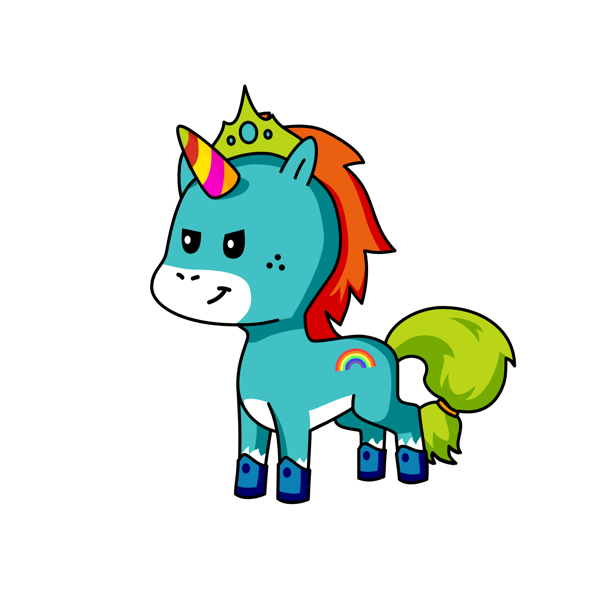 King D.z, the unicorn