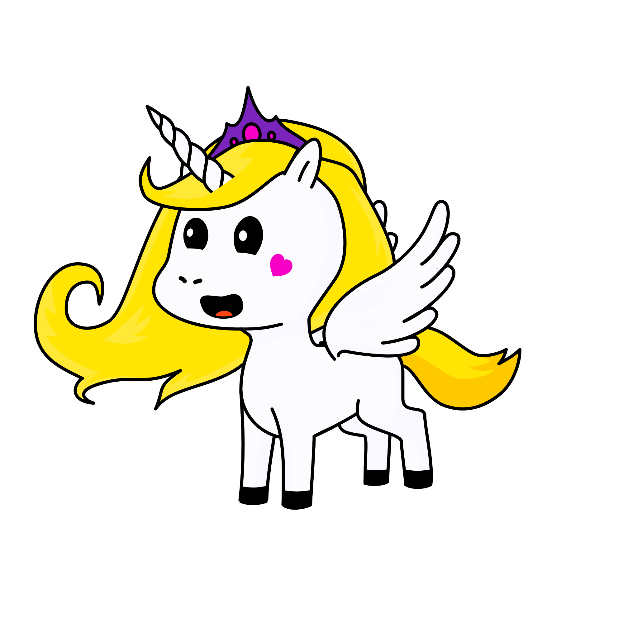 Angel, the unicorn