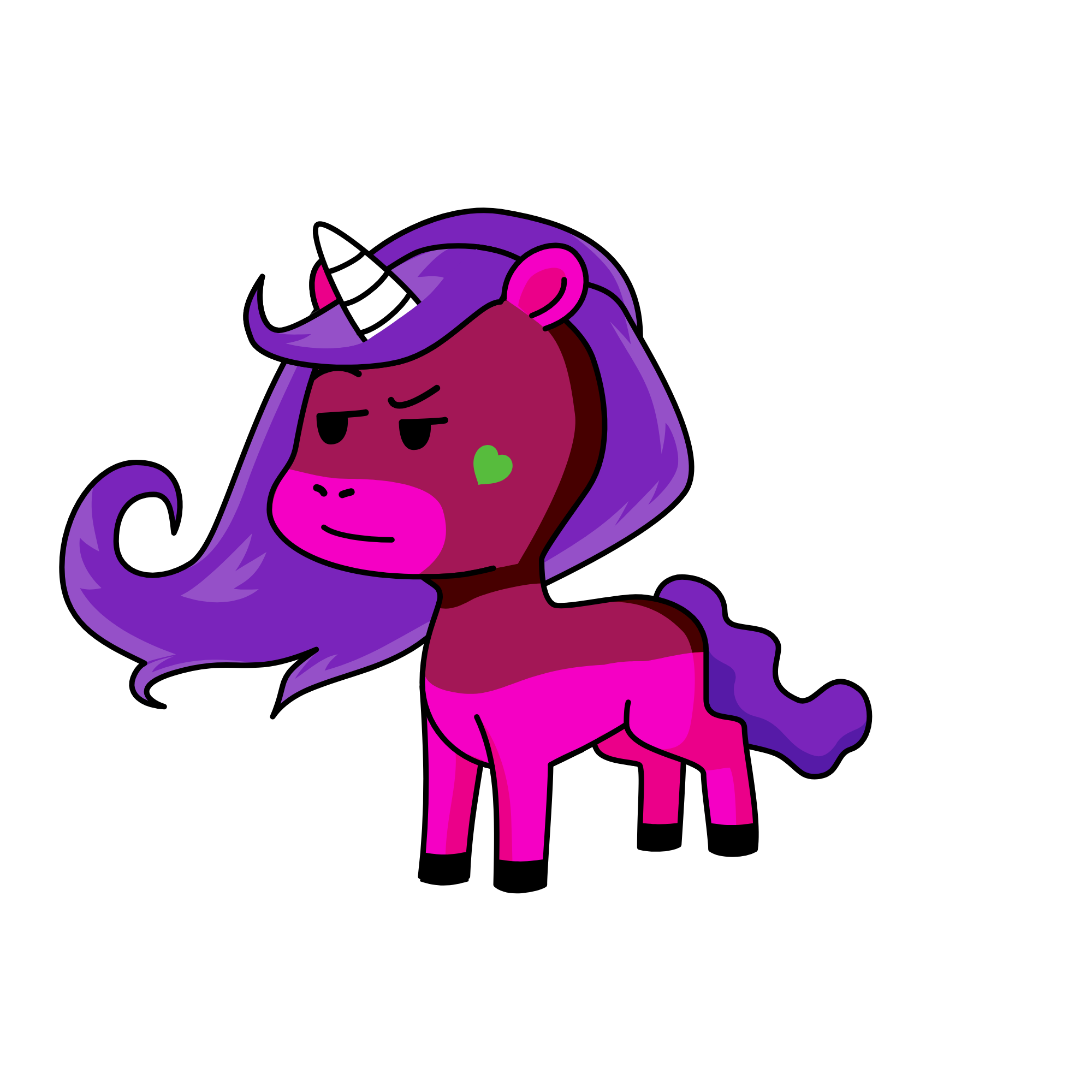 cgvf, the unicorn