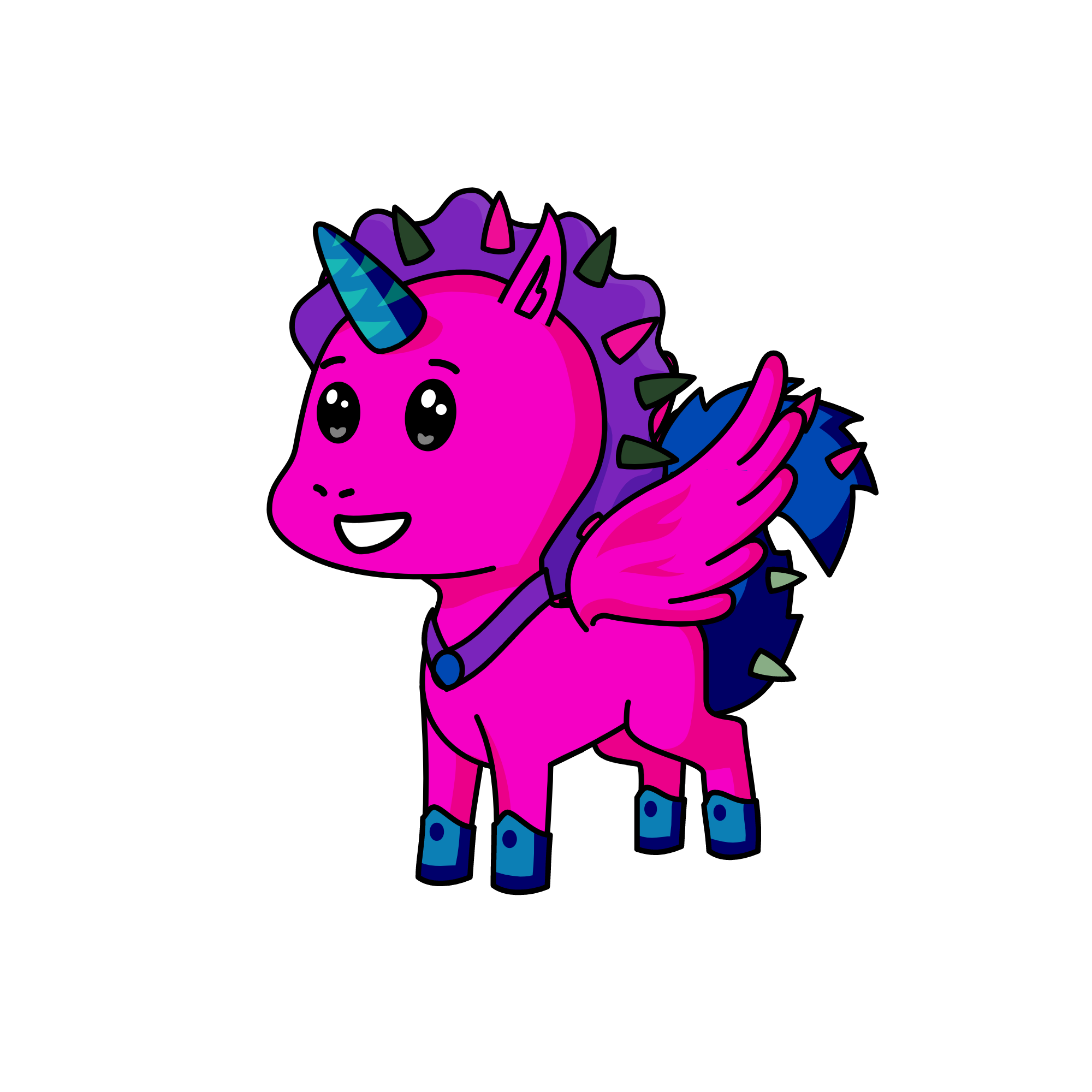 moon, the unicorn