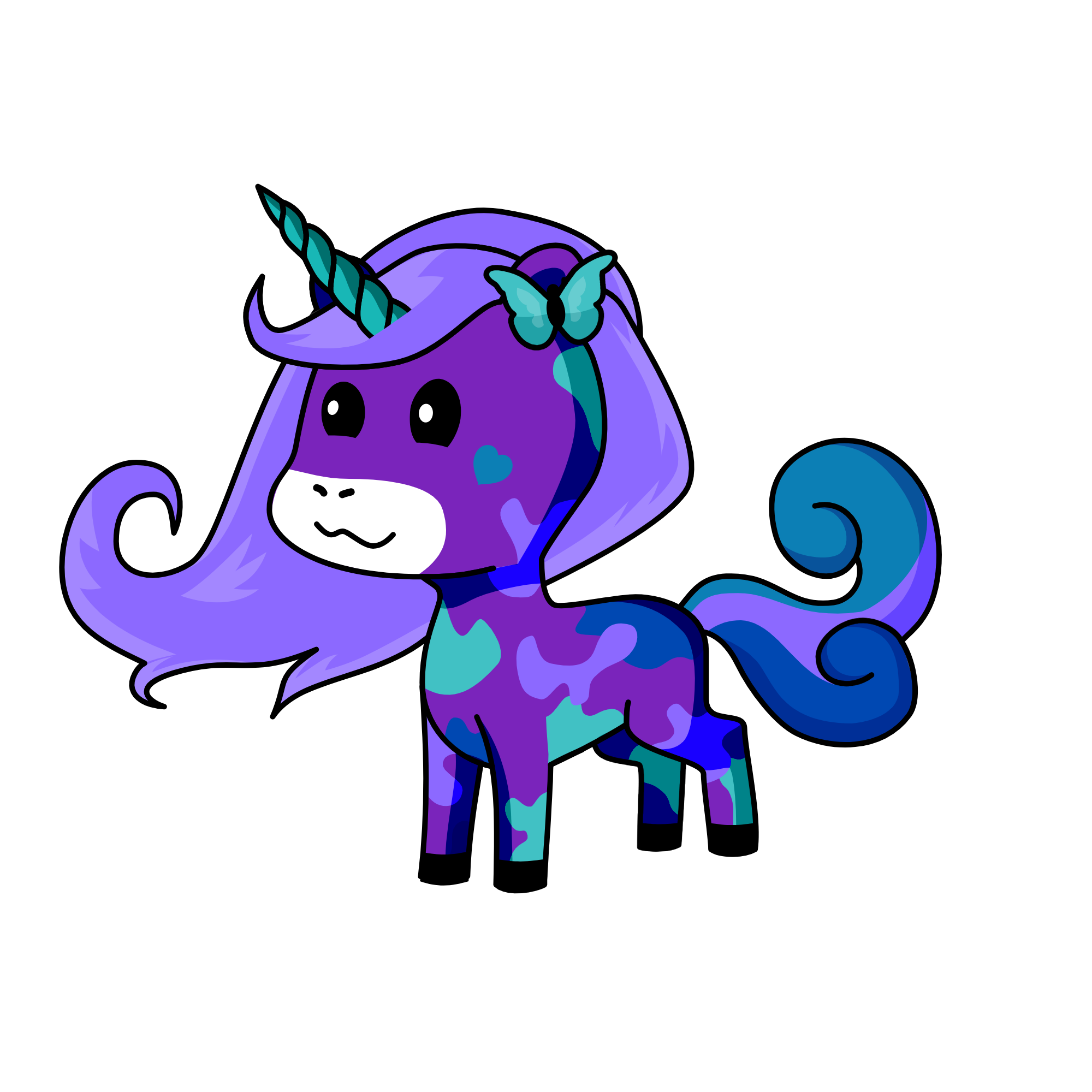 Violeta, the unicorn