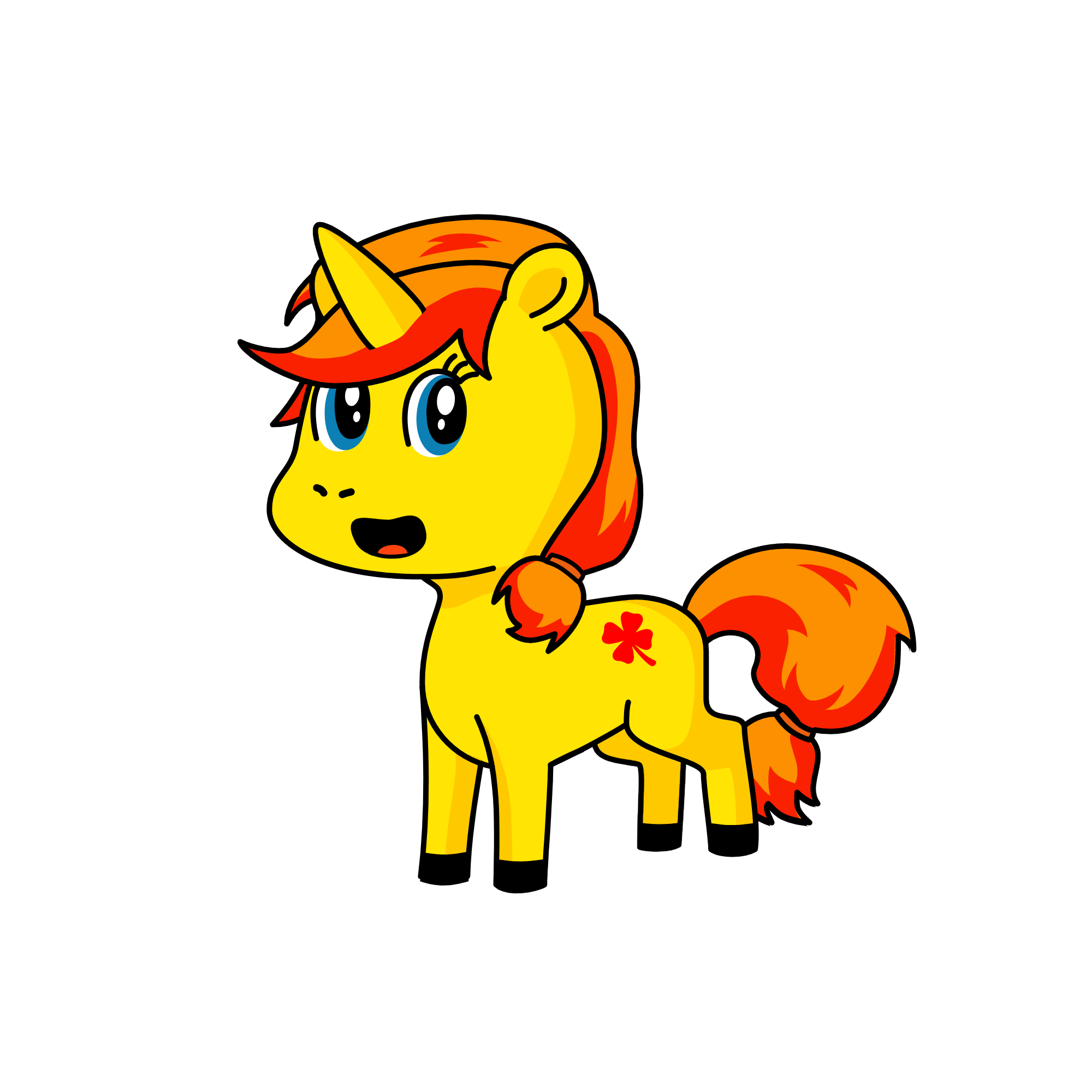 Applejack, the unicorn
