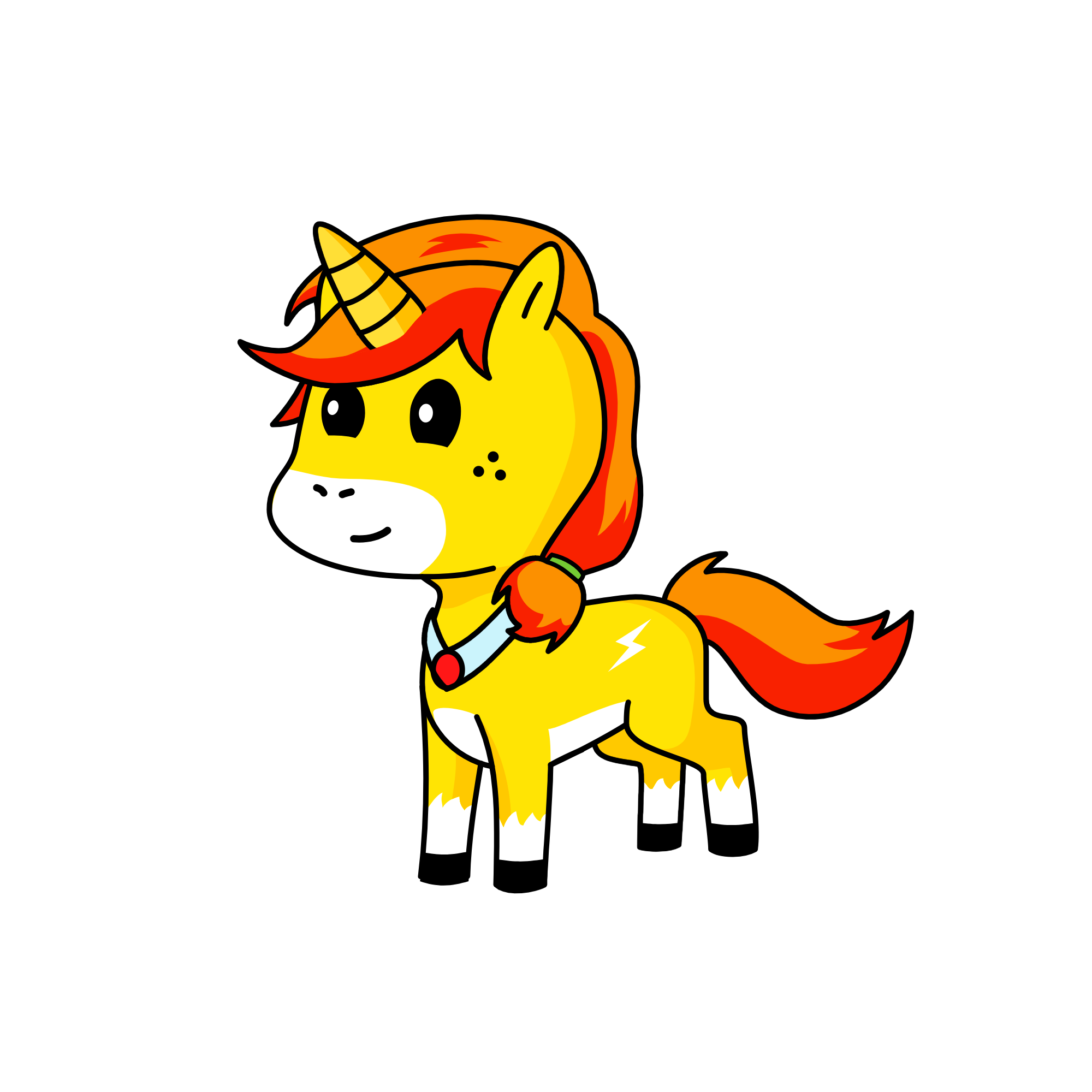 Applejack, the unicorn