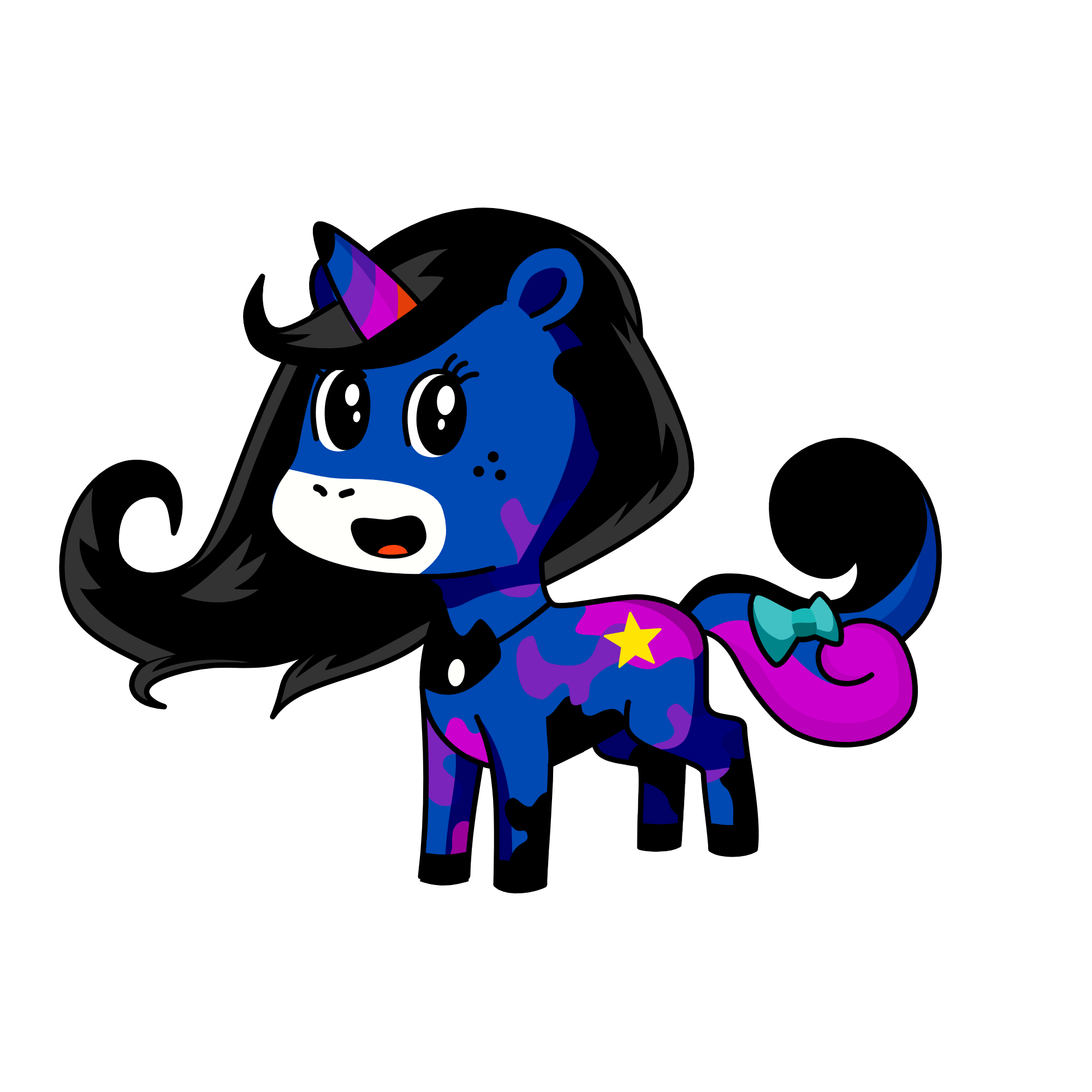 Light, the unicorn