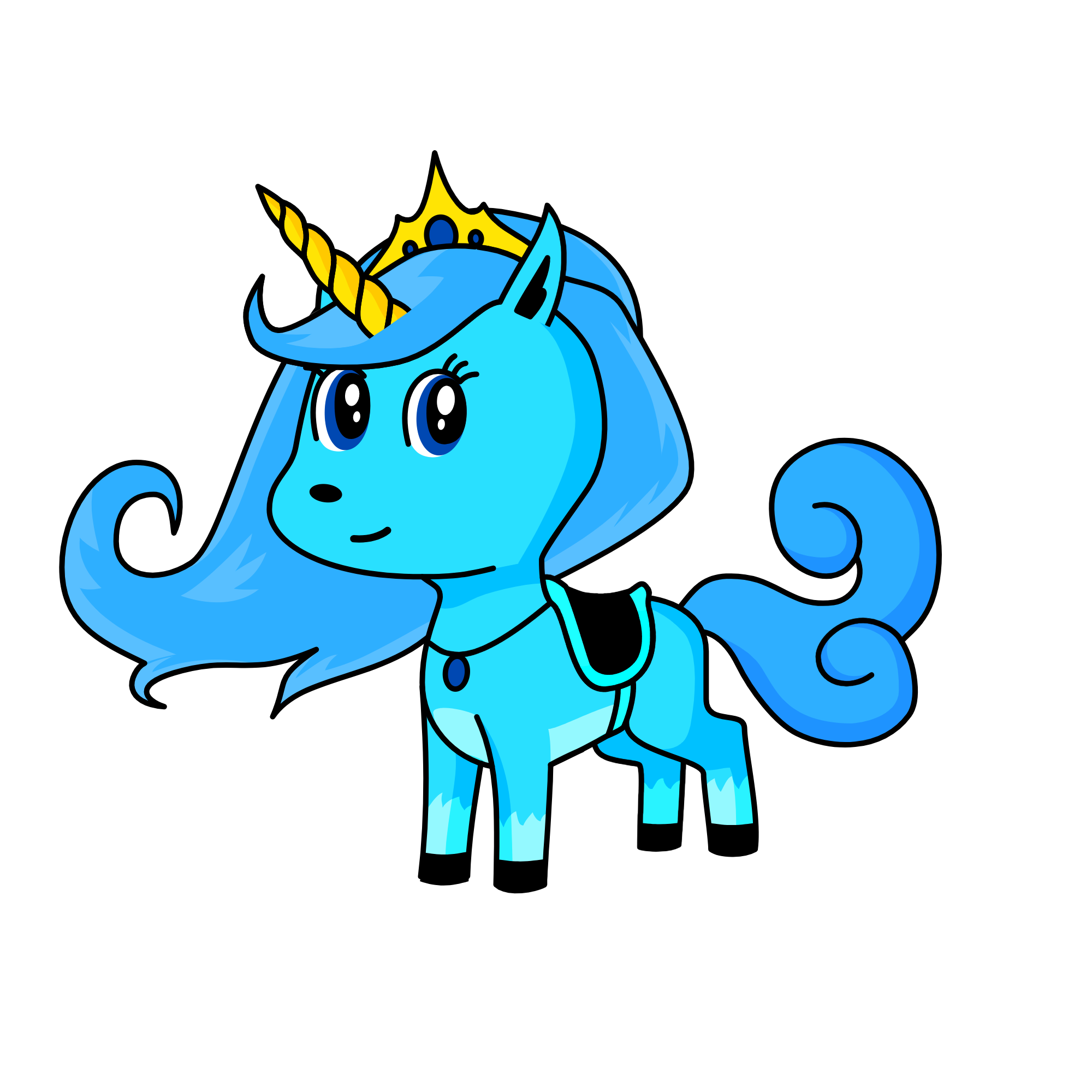 Luna, the unicorn