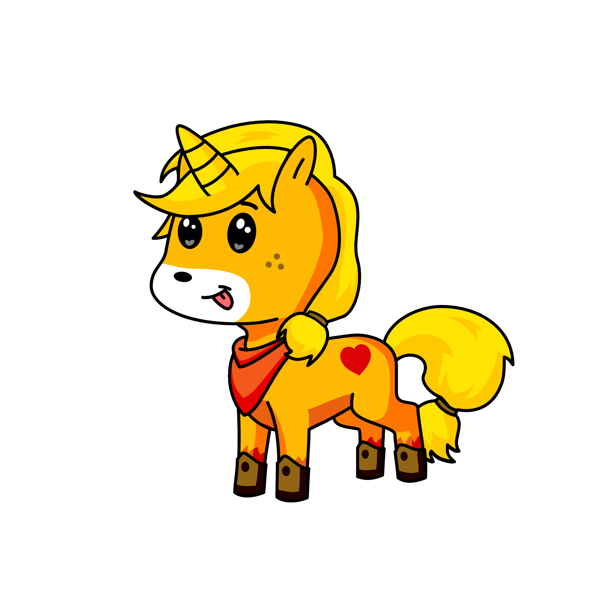 Apple jack, the unicorn