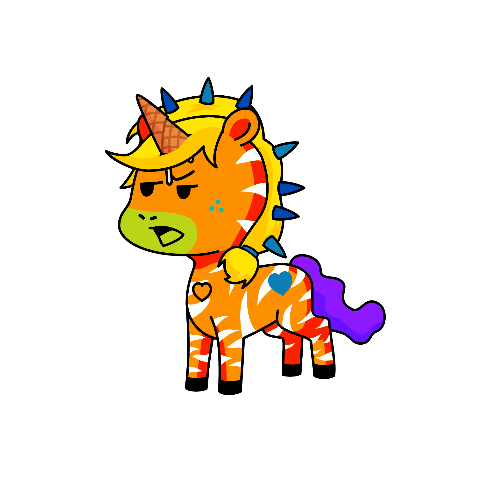 Daddy, the unicorn