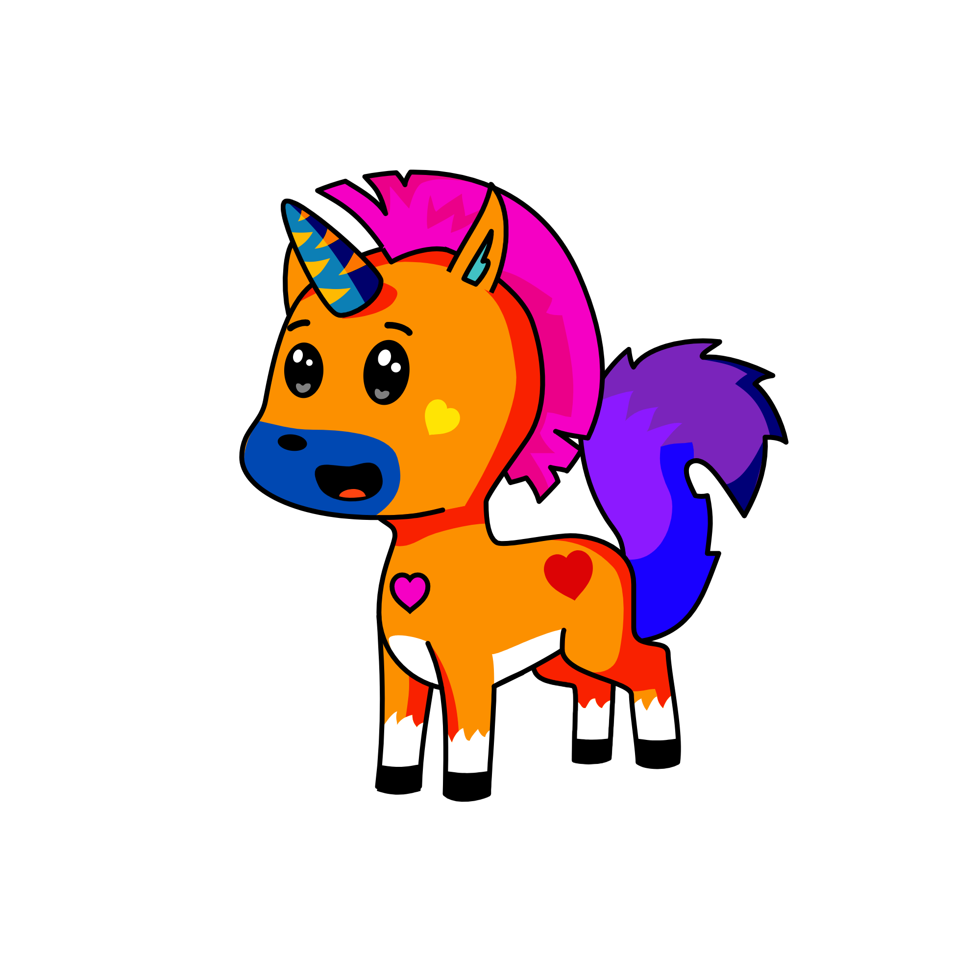 Ivy, the unicorn