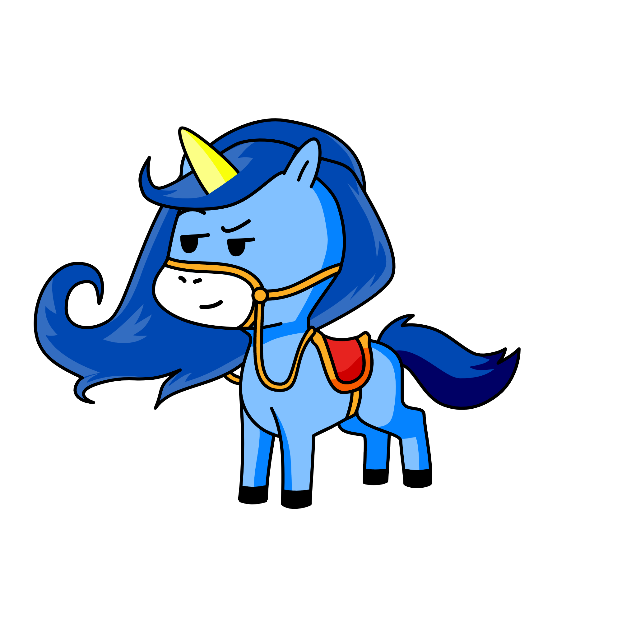 Maximas, the unicorn