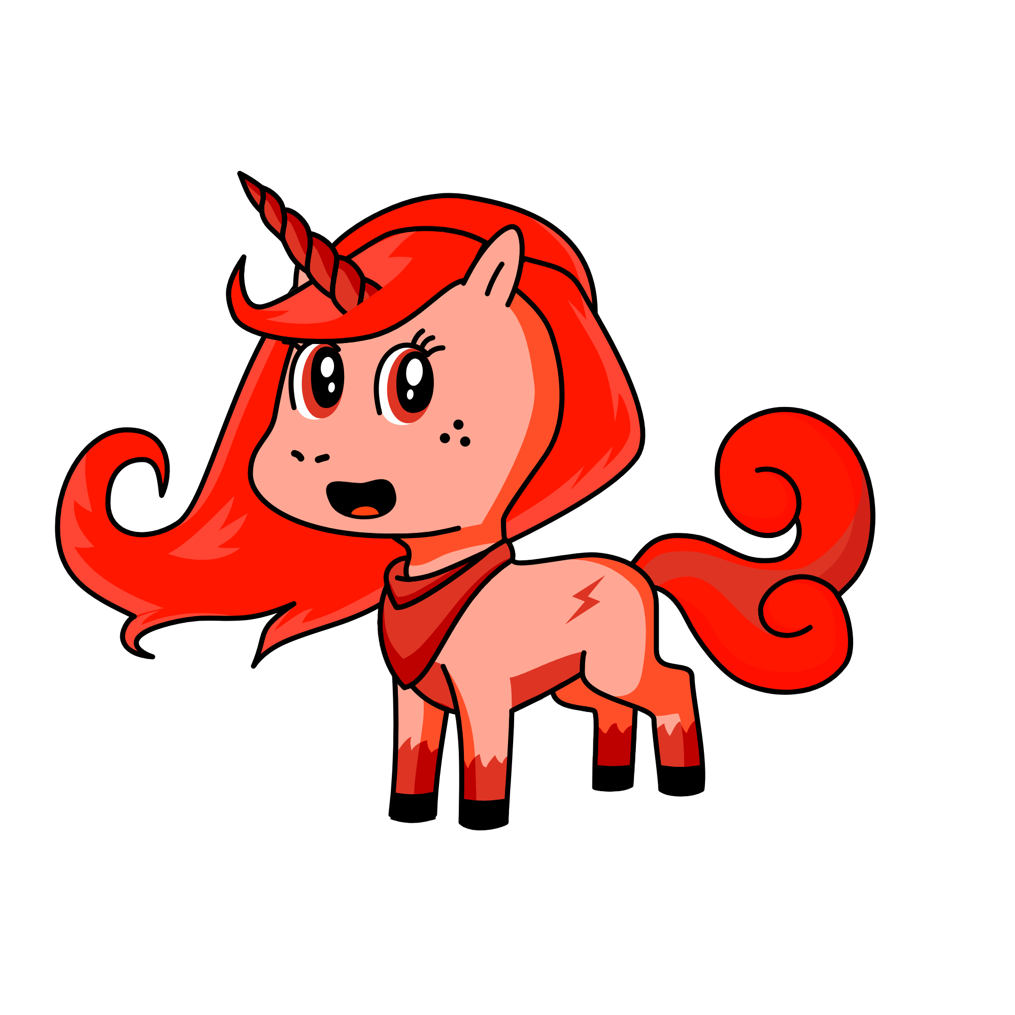 Ashly, the unicorn