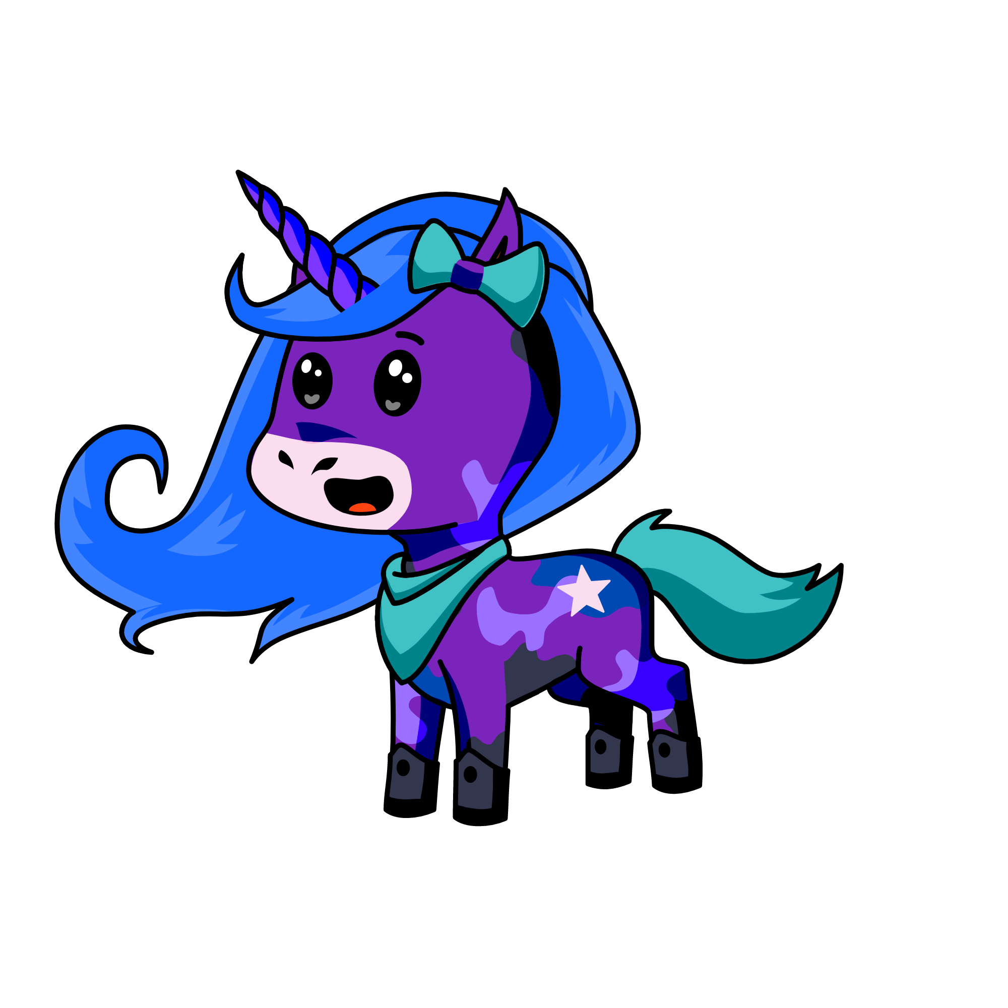 Lunarla, the unicorn