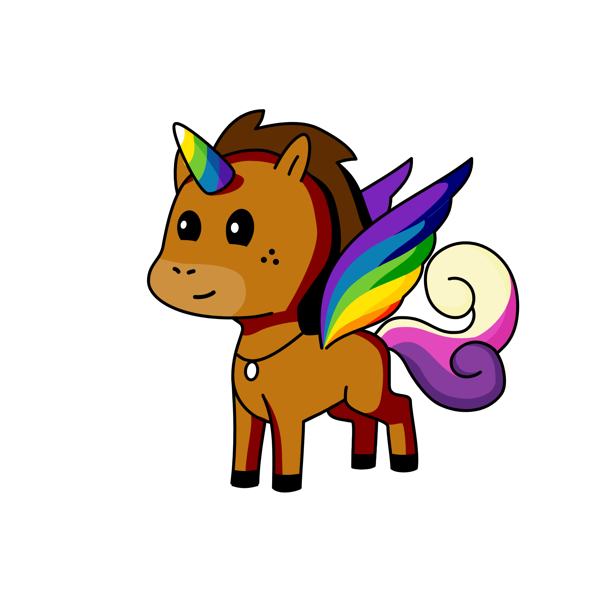 hi, the unicorn