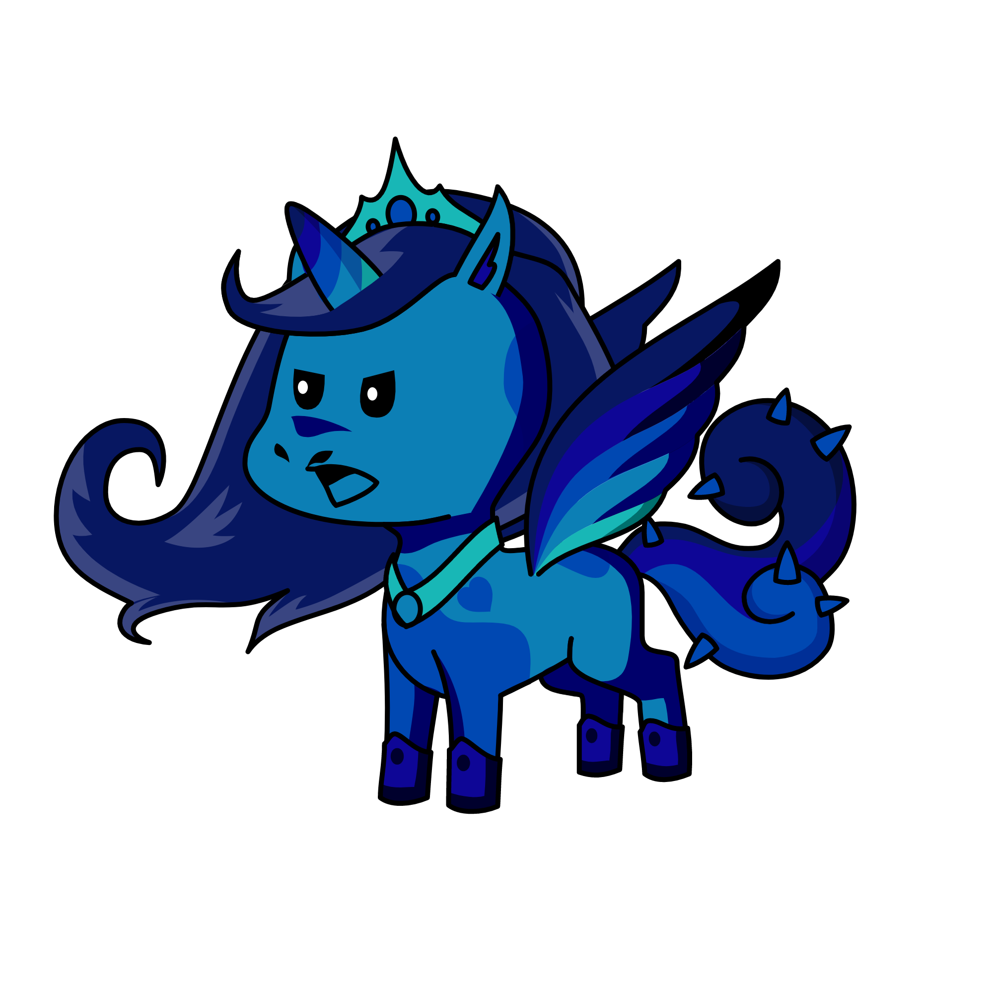 nightmer moon, the unicorn