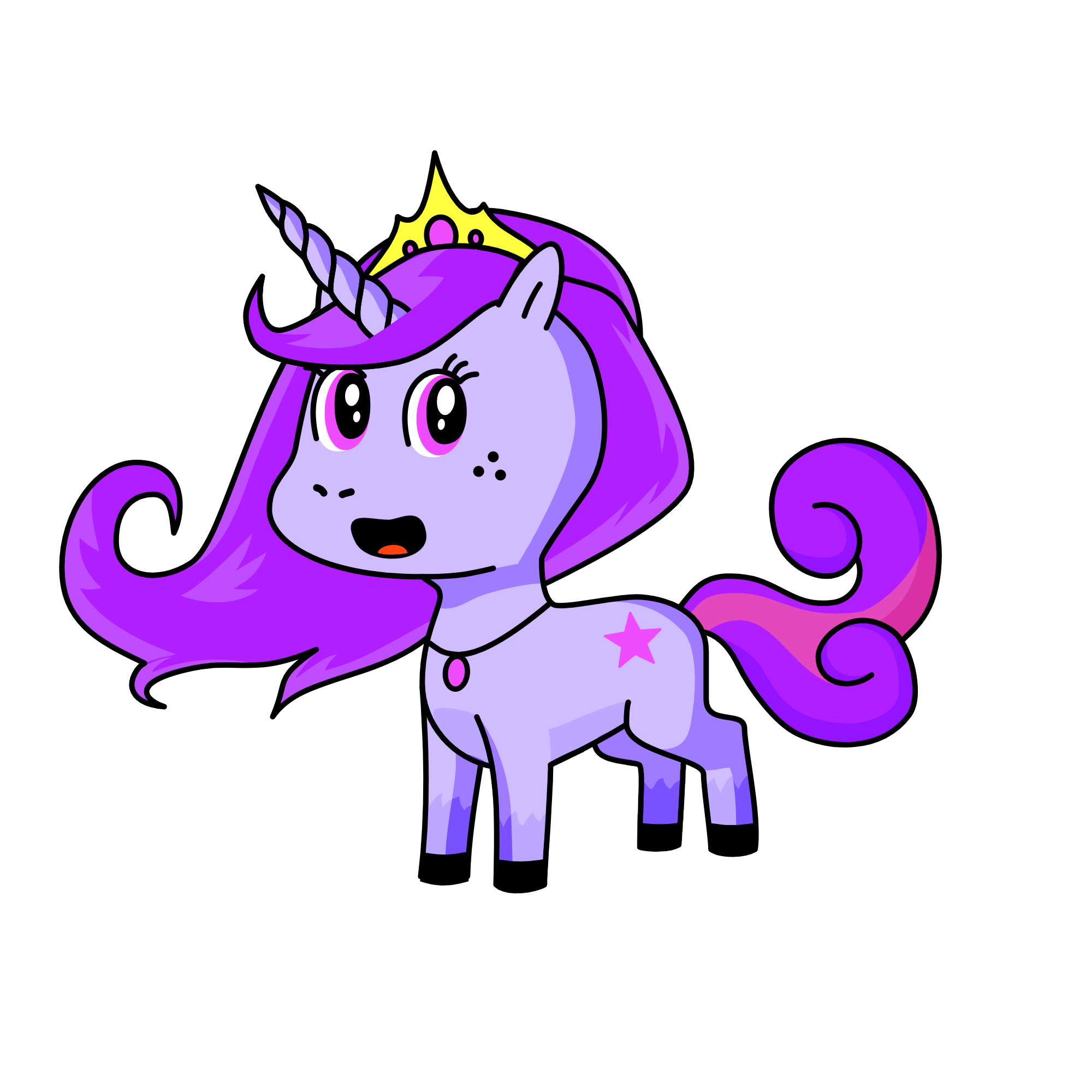 Princess Twilight Sparkle, the unicorn
