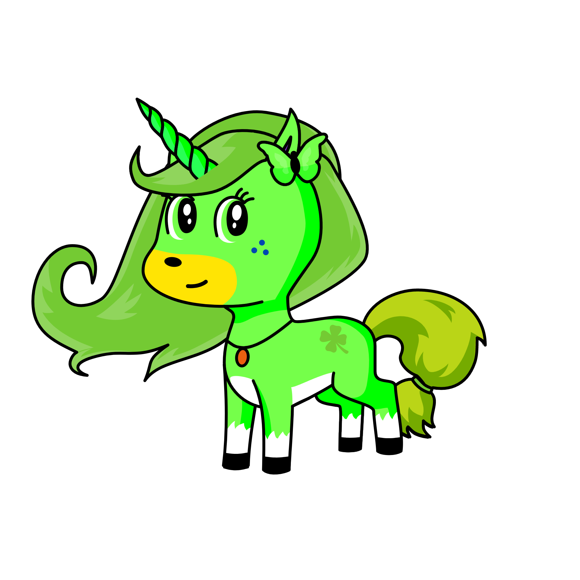 Patches, the unicorn