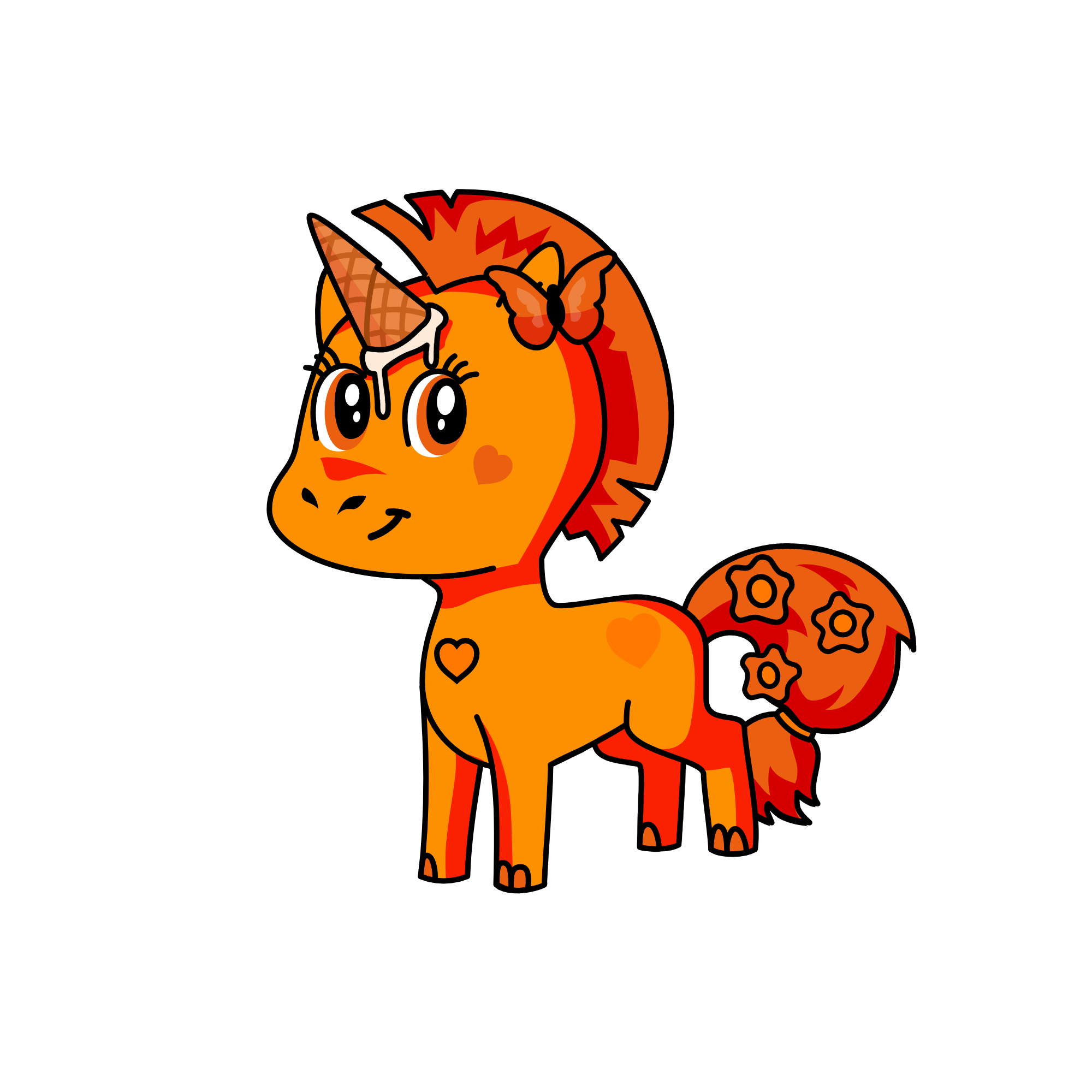 Wacky, the unicorn