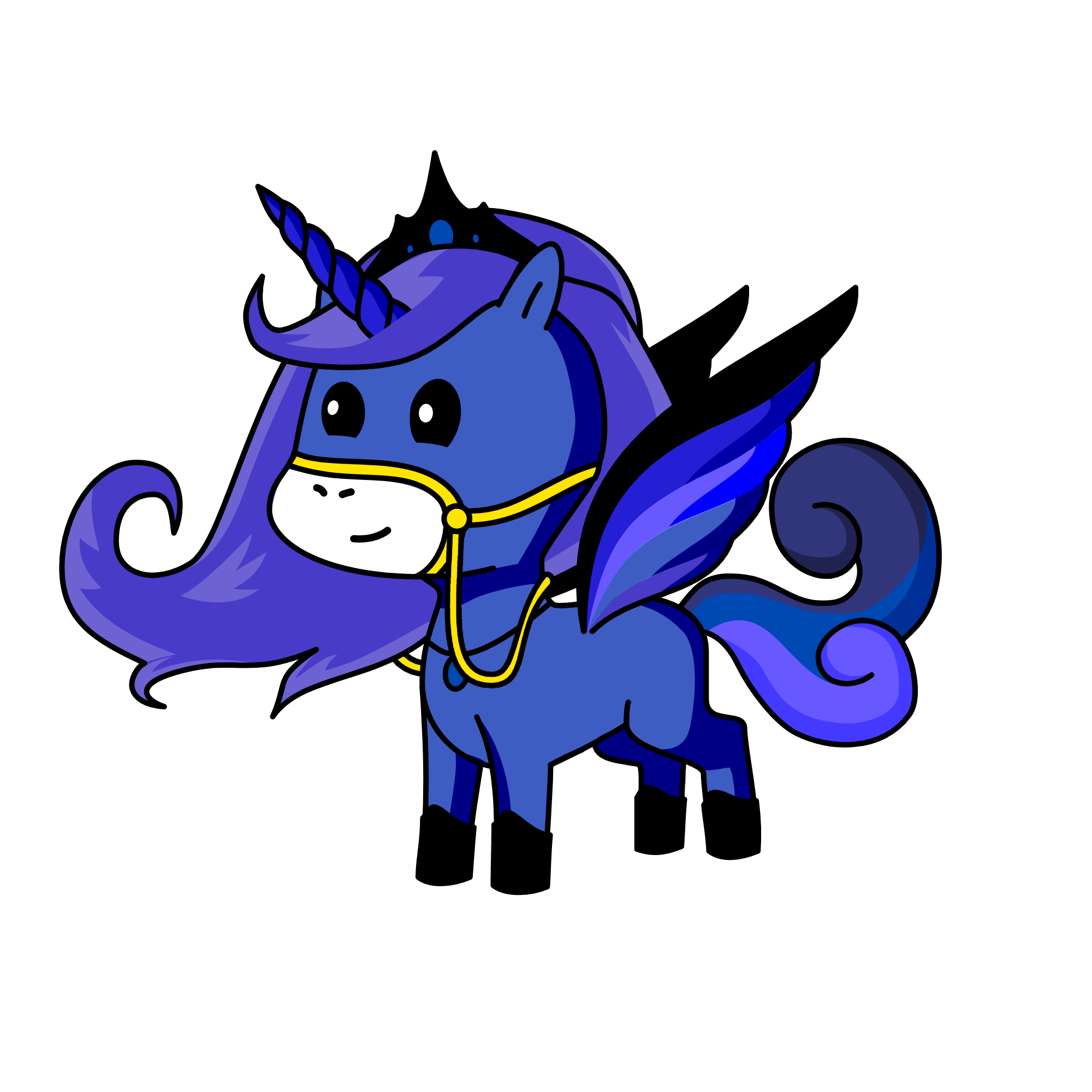 Queen nightmare midnight , the unicorn