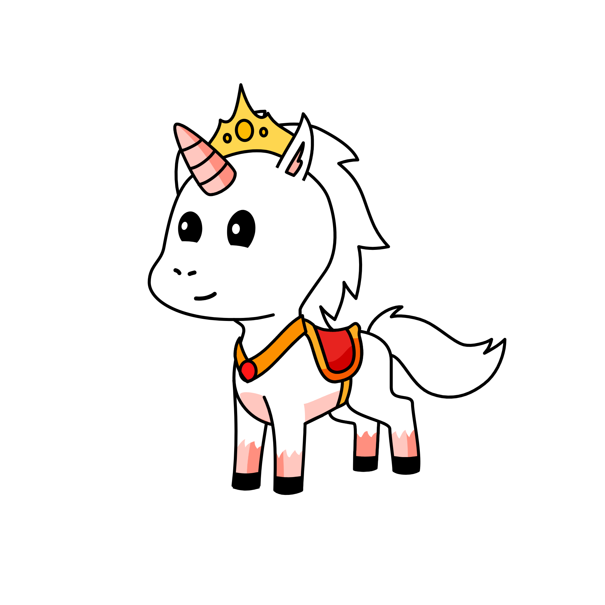 Queen Haylay, the unicorn