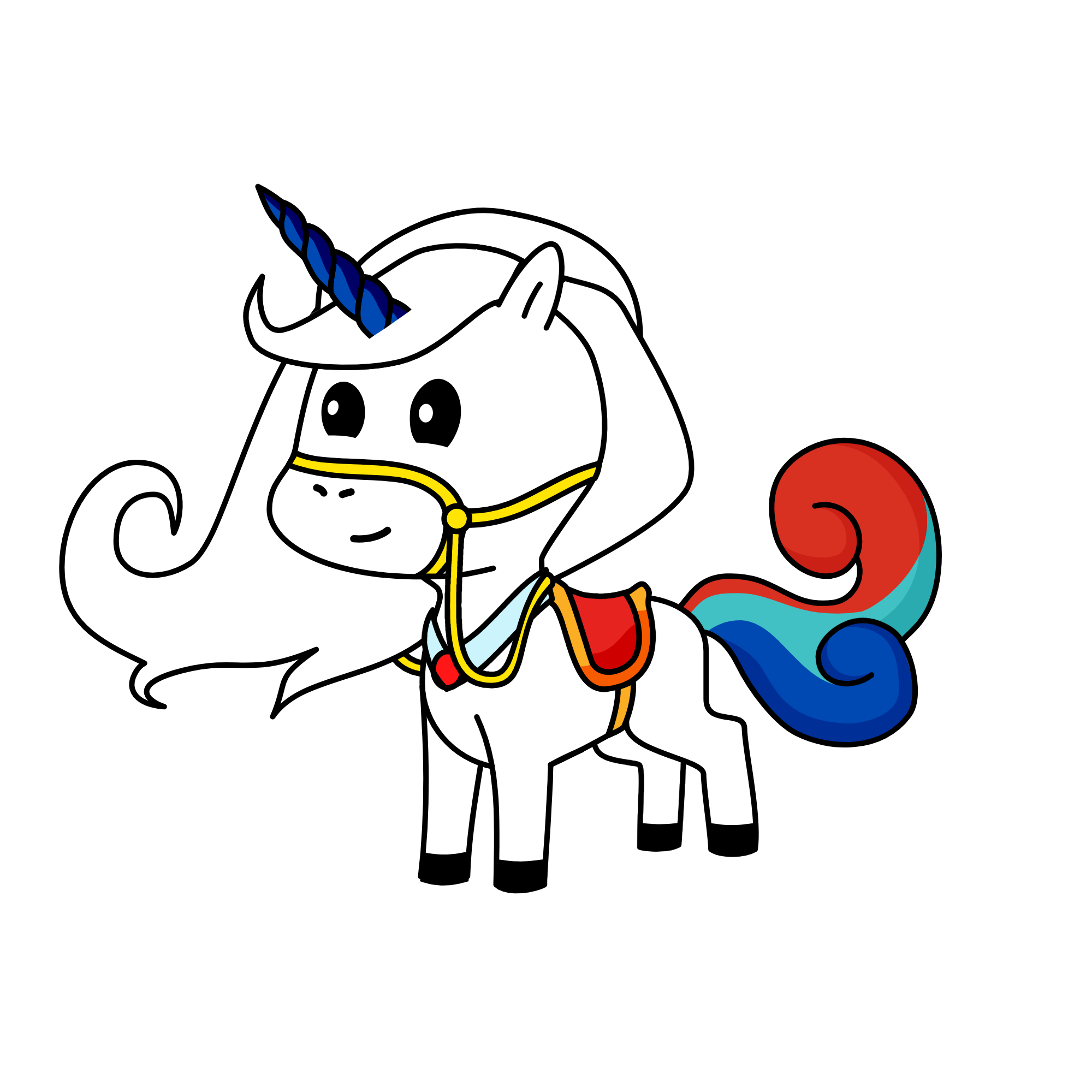 Lunu, the unicorn