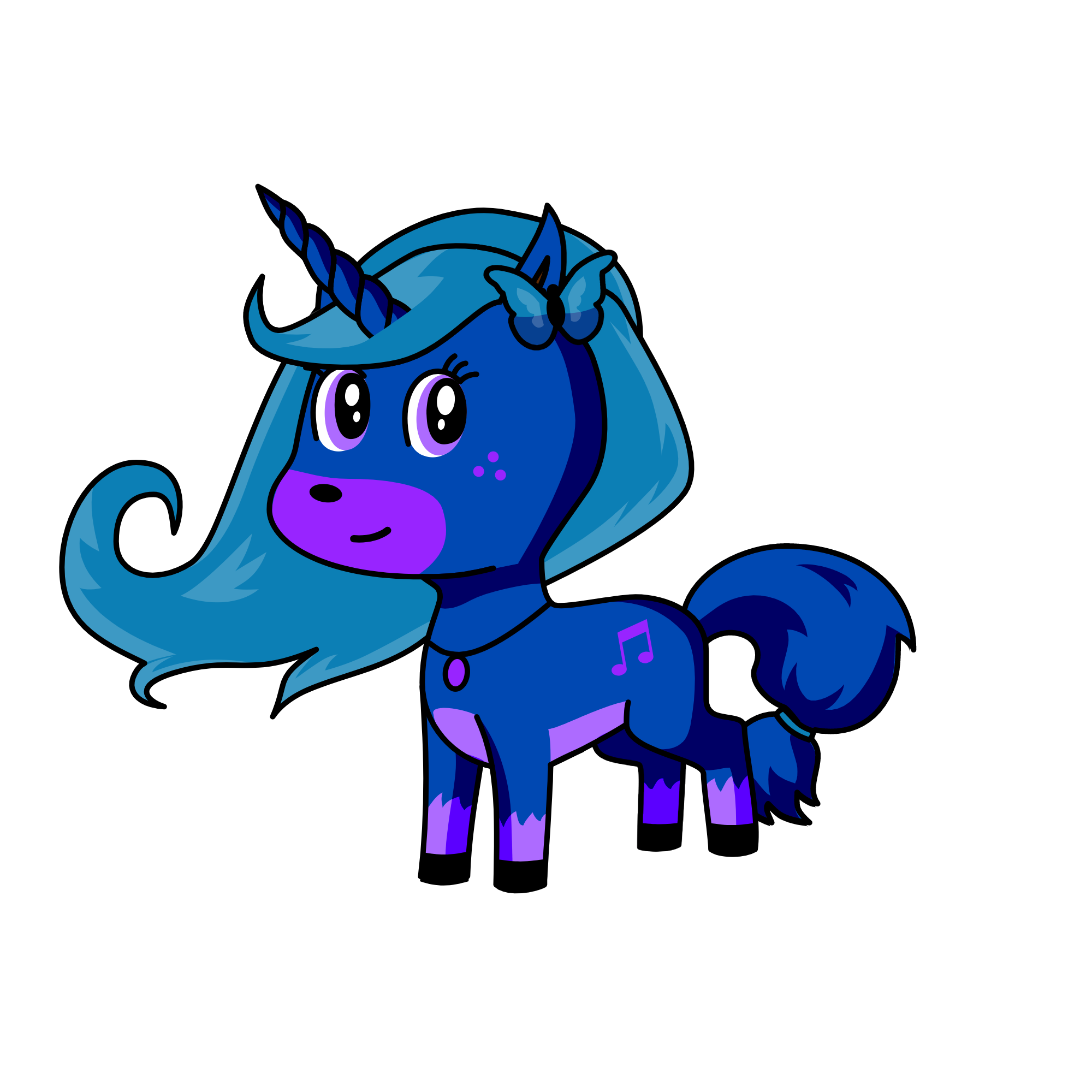 Midnight , the unicorn