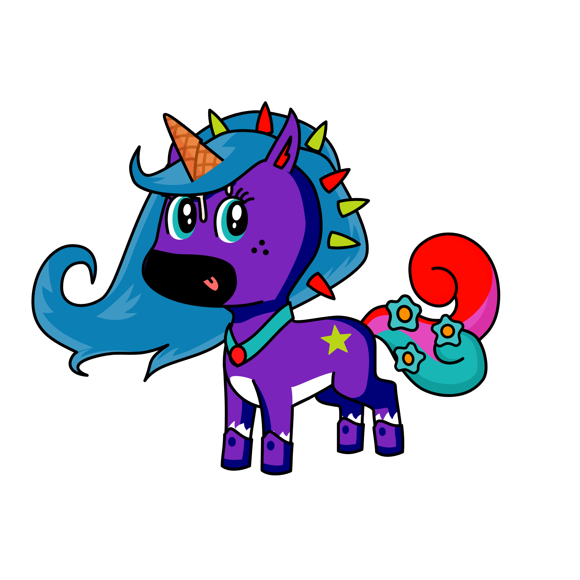 dfgh, the unicorn