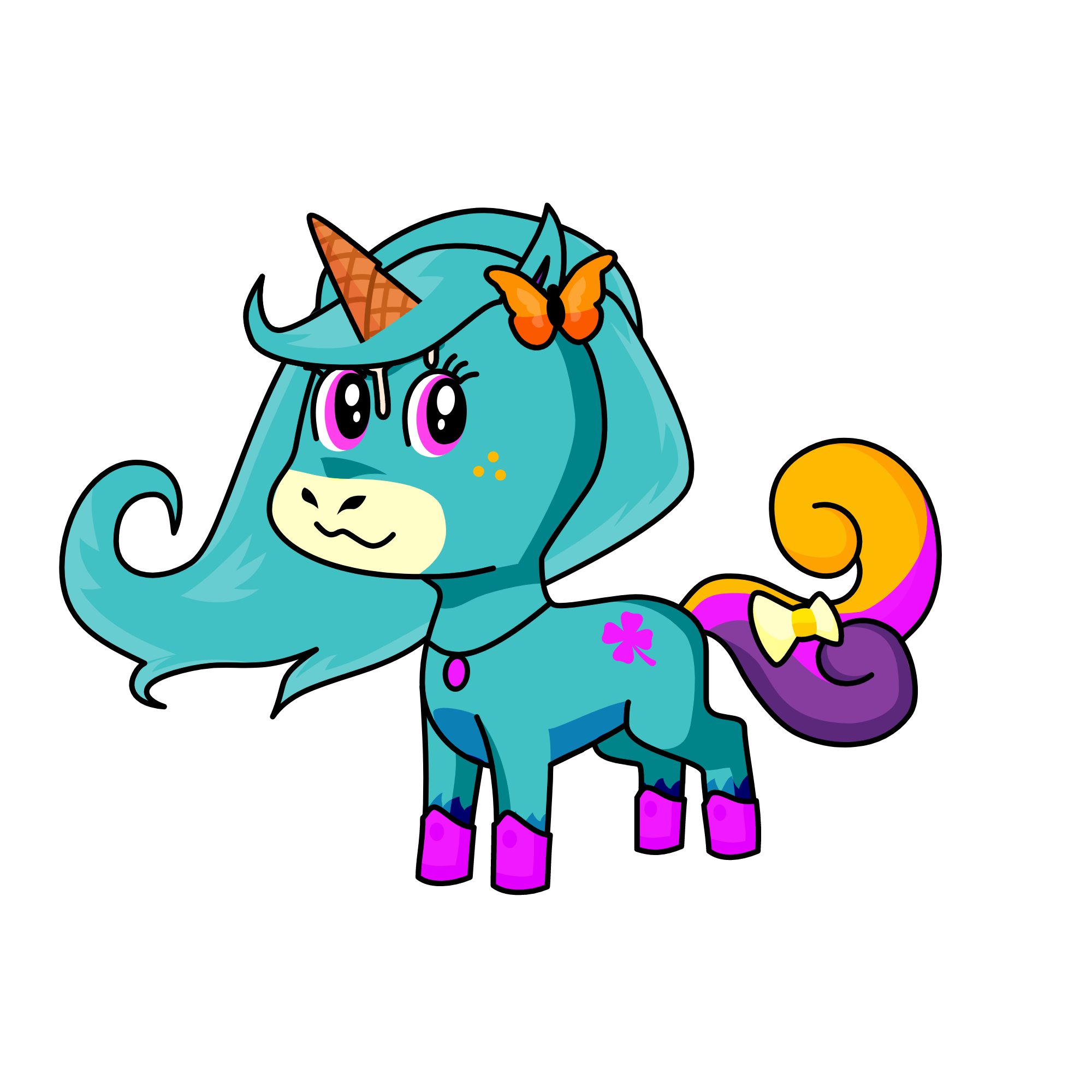 Eevee, the unicorn