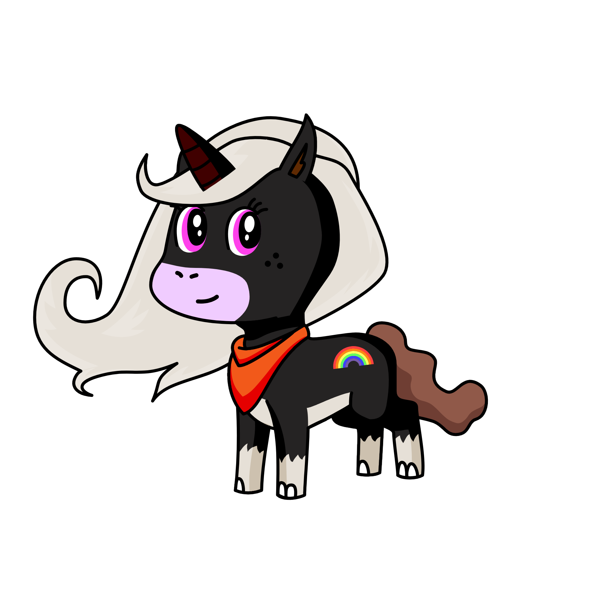 MOON, the unicorn