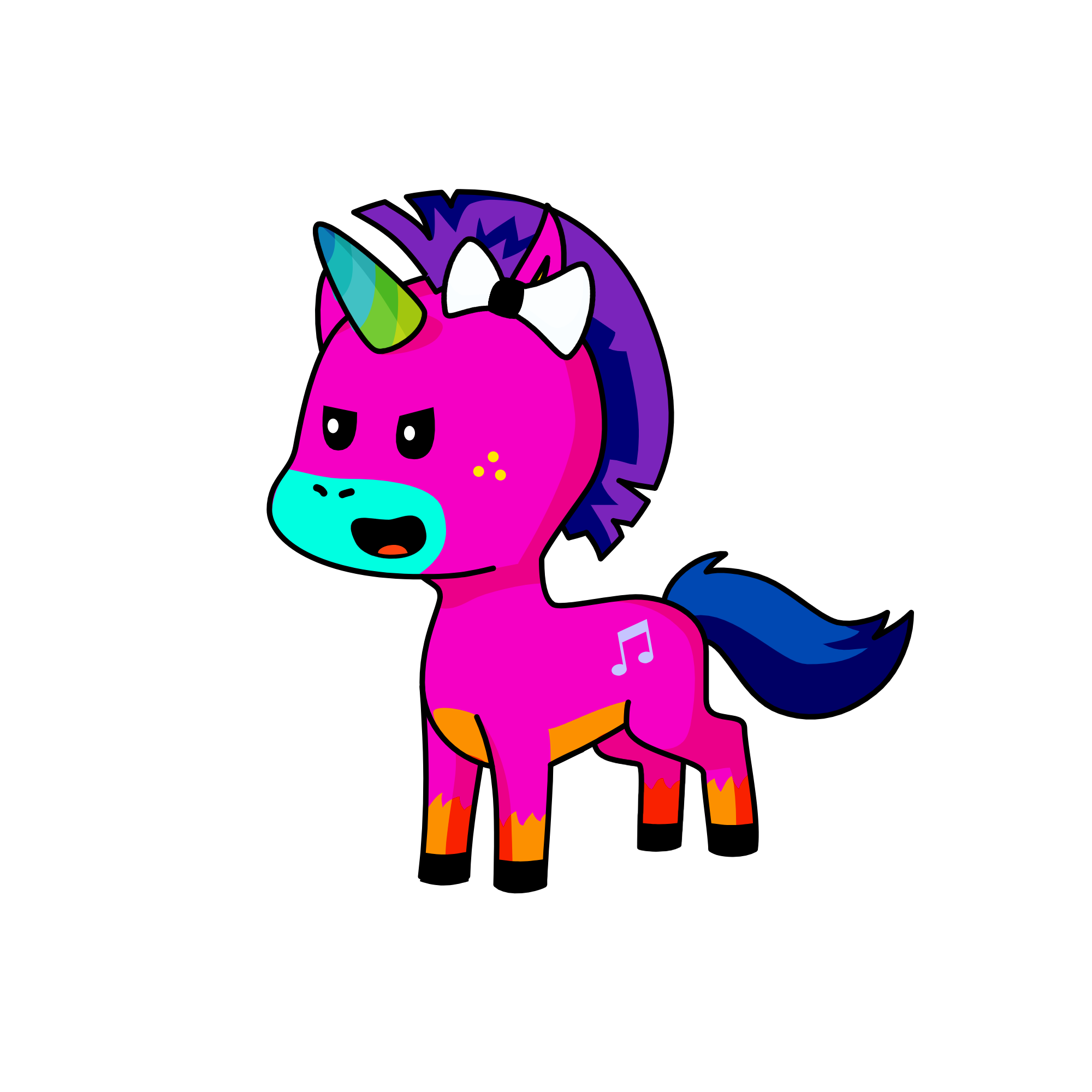 ╰(*°▽°*)╯༼ つ ◕_◕ ༽つ, the unicorn