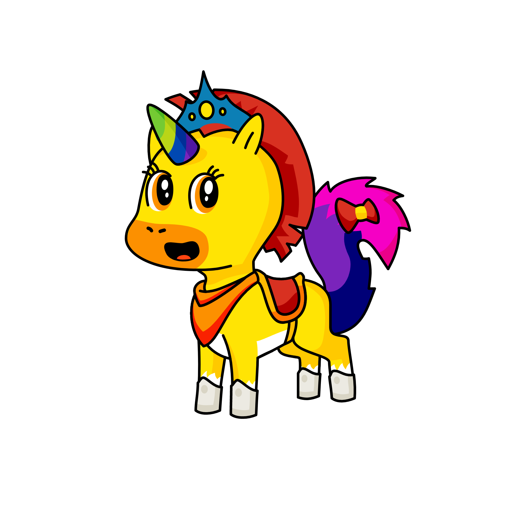 Burn , the unicorn