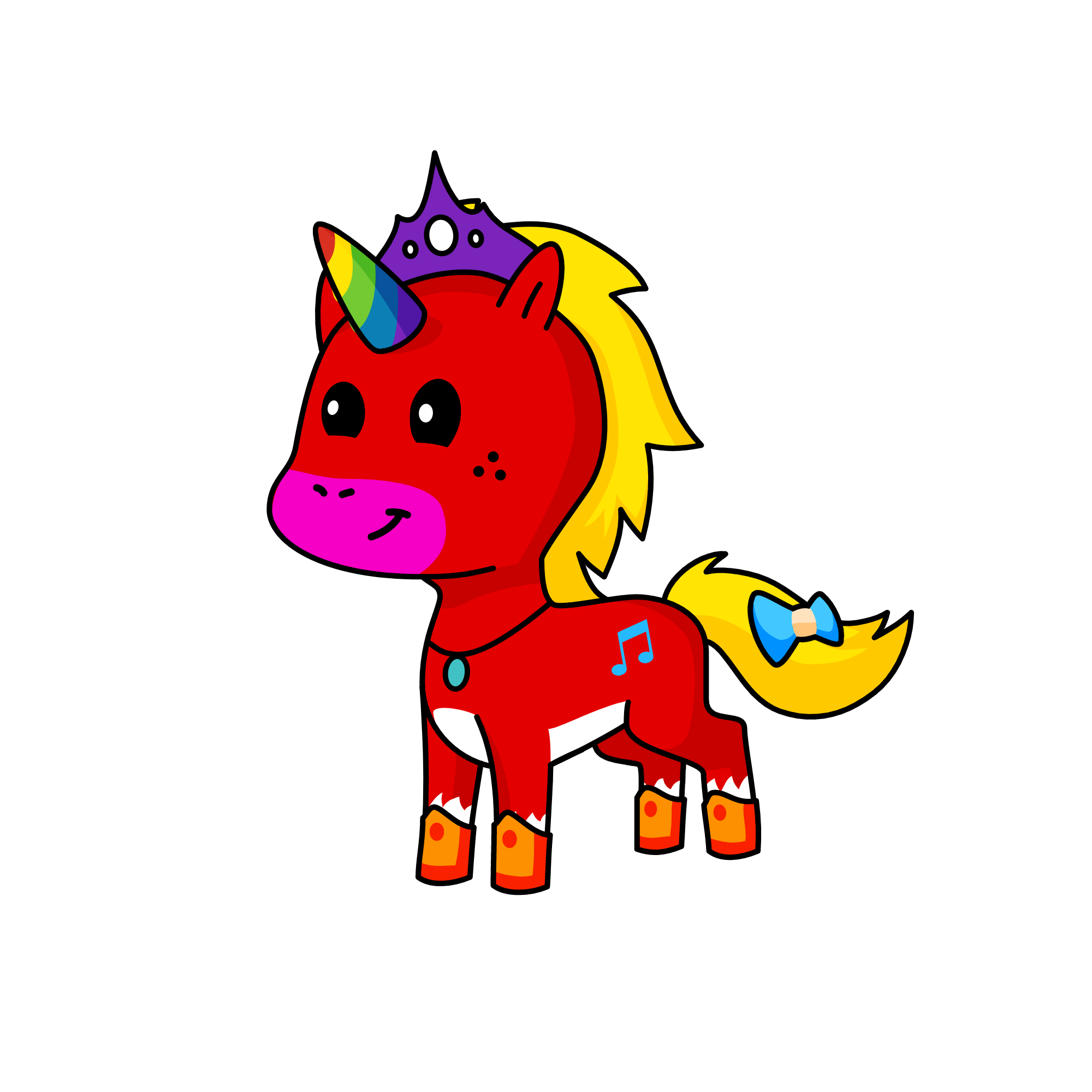 moon, the unicorn