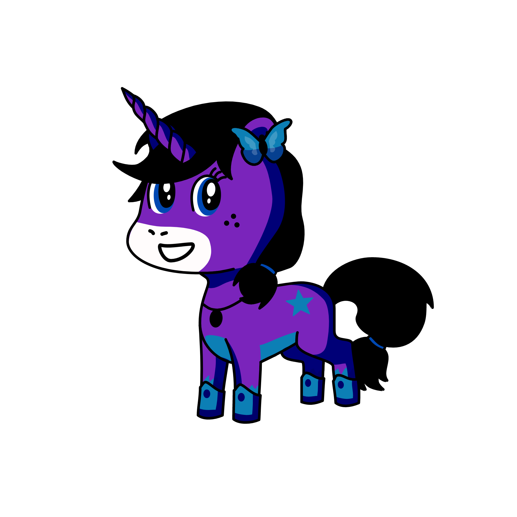 Moon, the unicorn