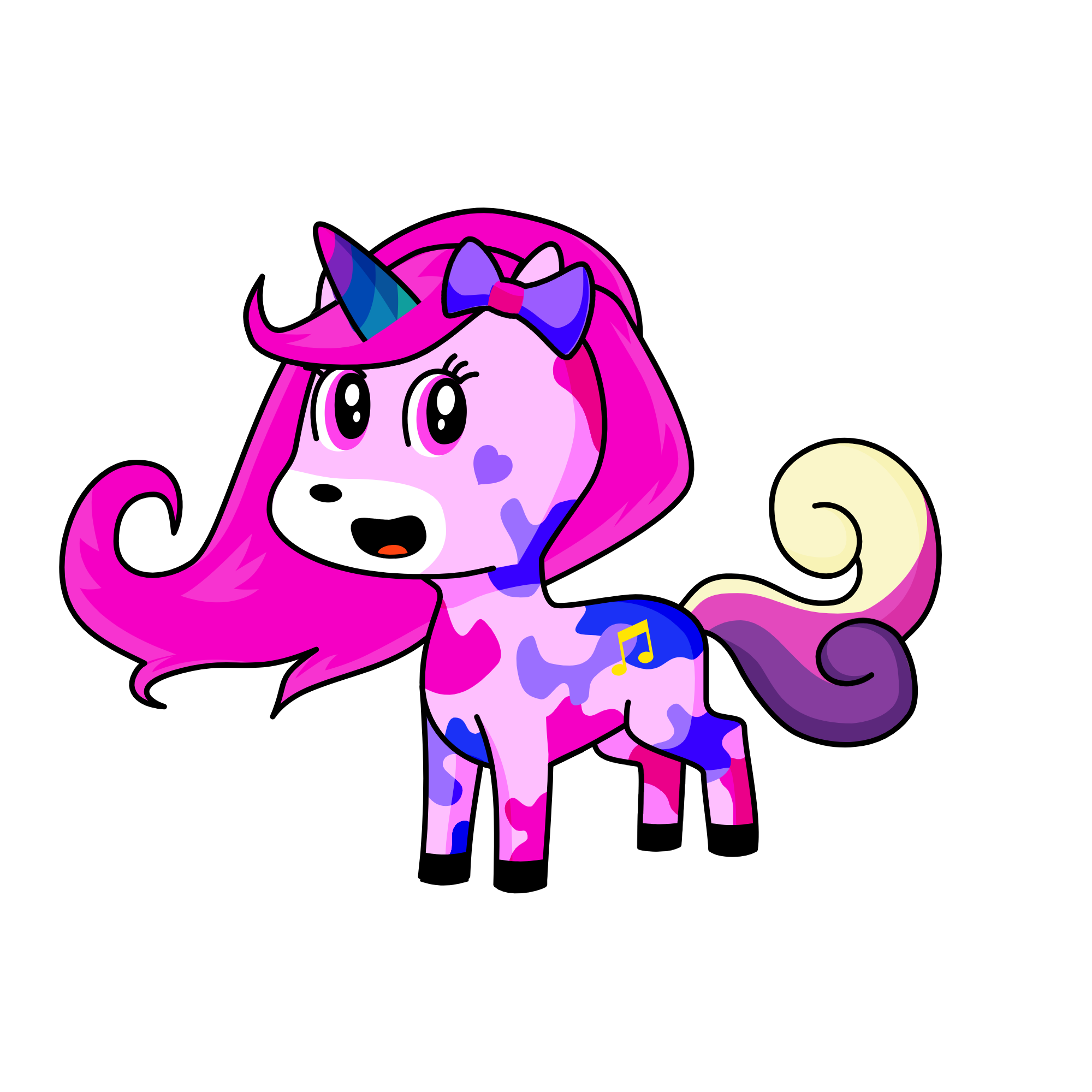 ð€Singerfluff, the unicorn