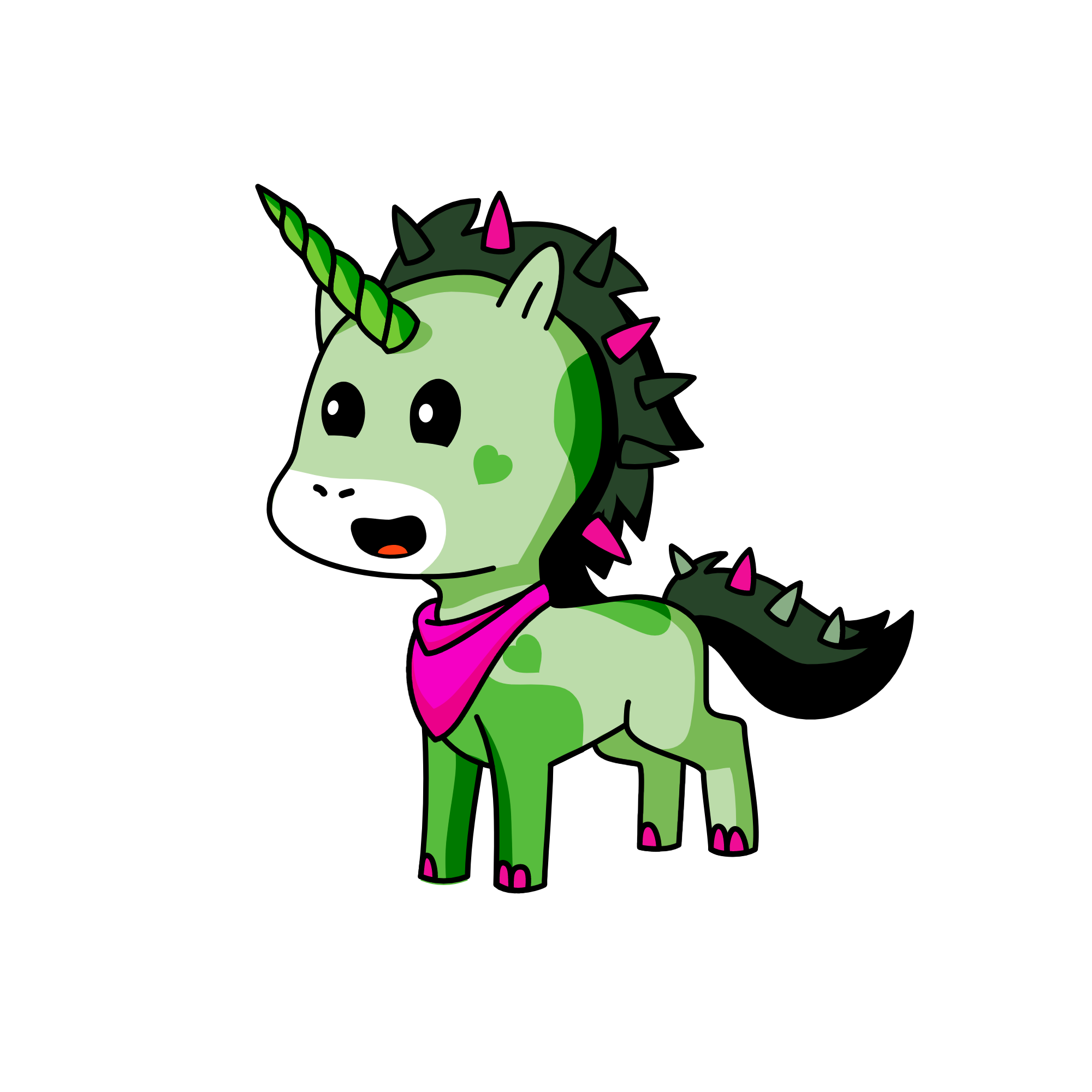 Cornify is awesome, the unicorn
