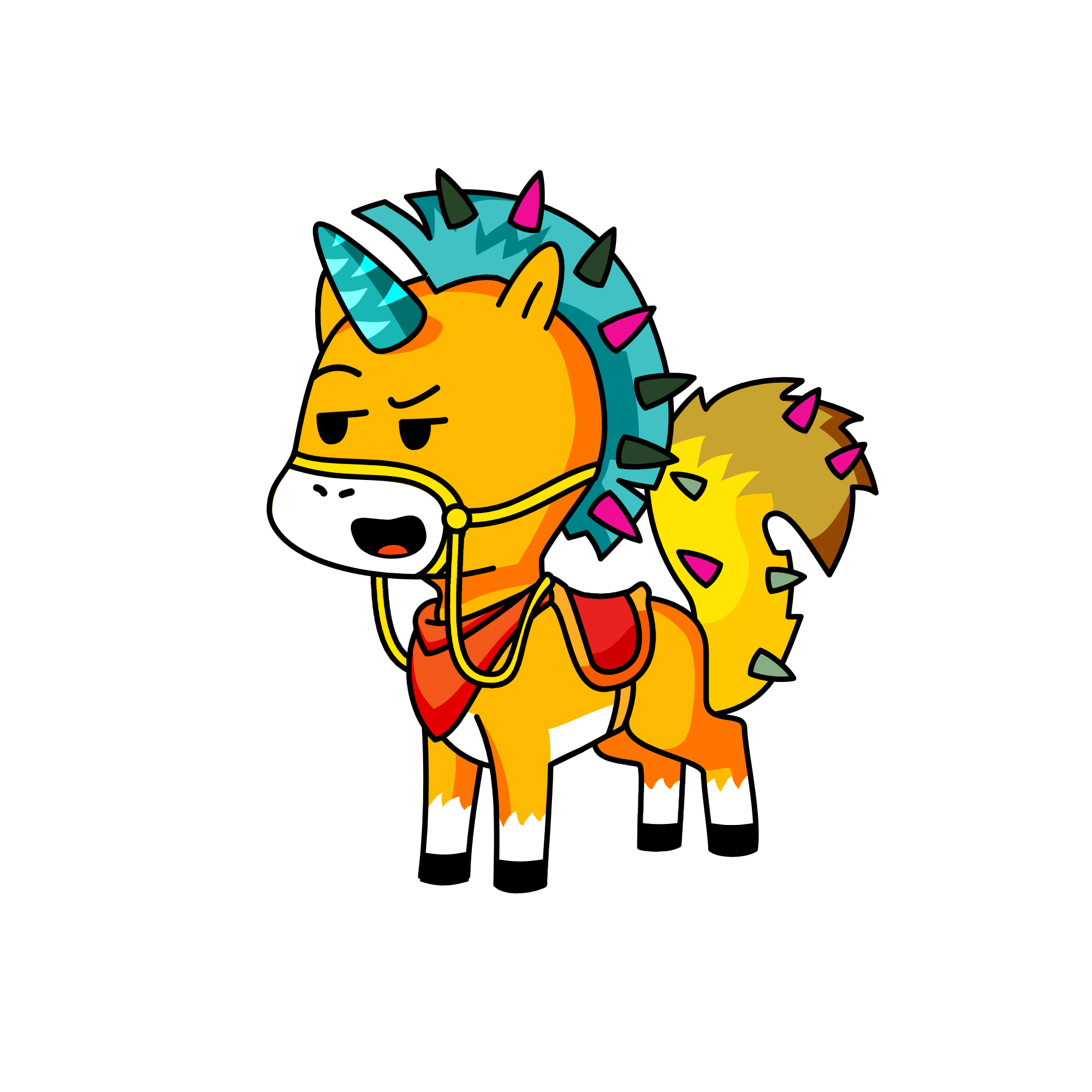 Spike, the unicorn