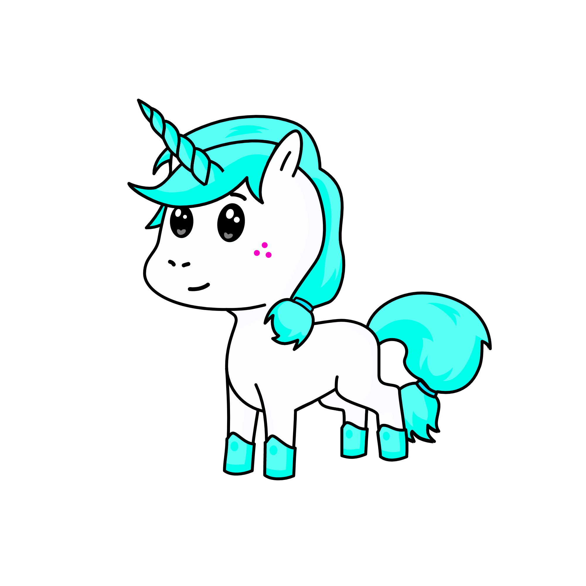 Cate, the unicorn