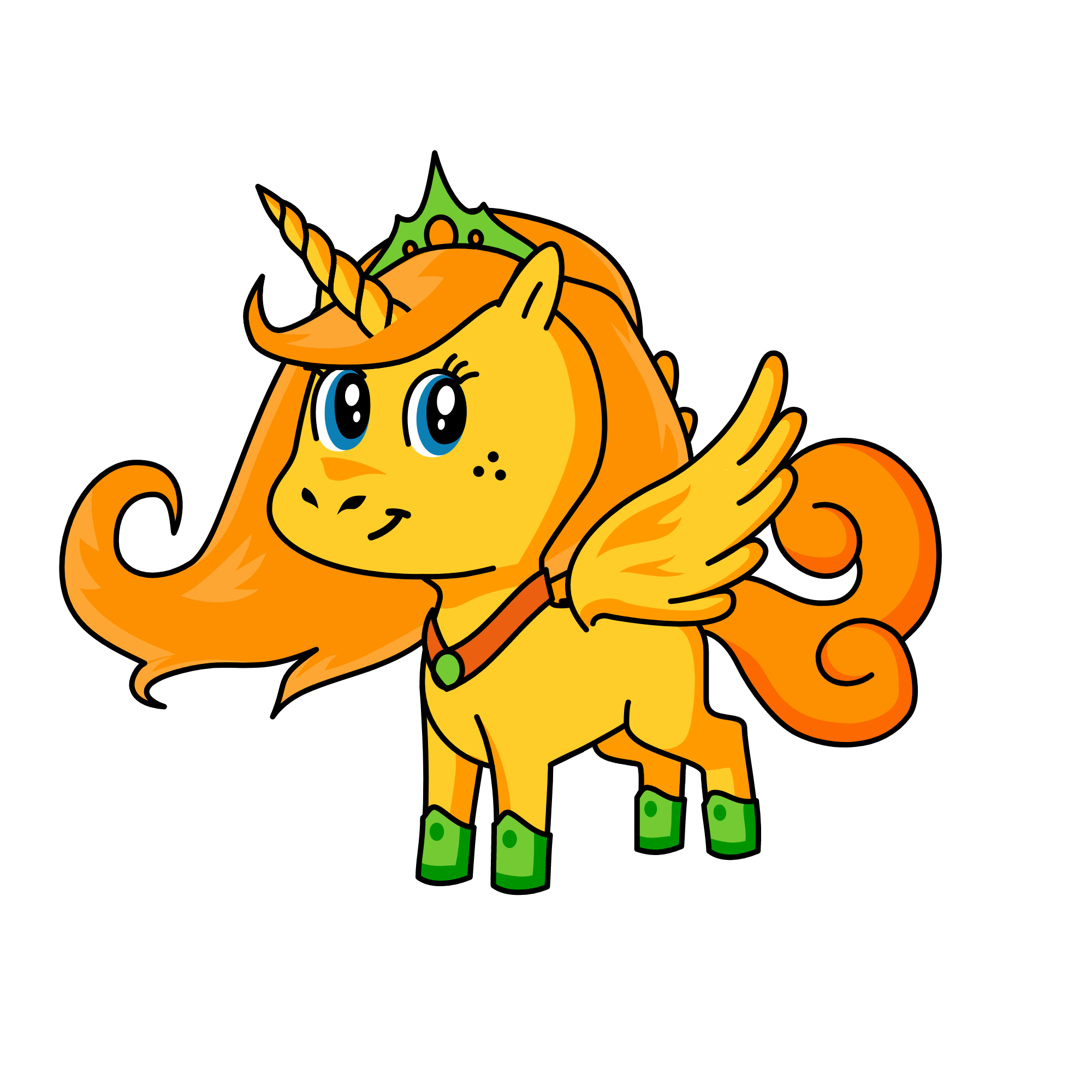 Princess Apple Jack, the unicorn