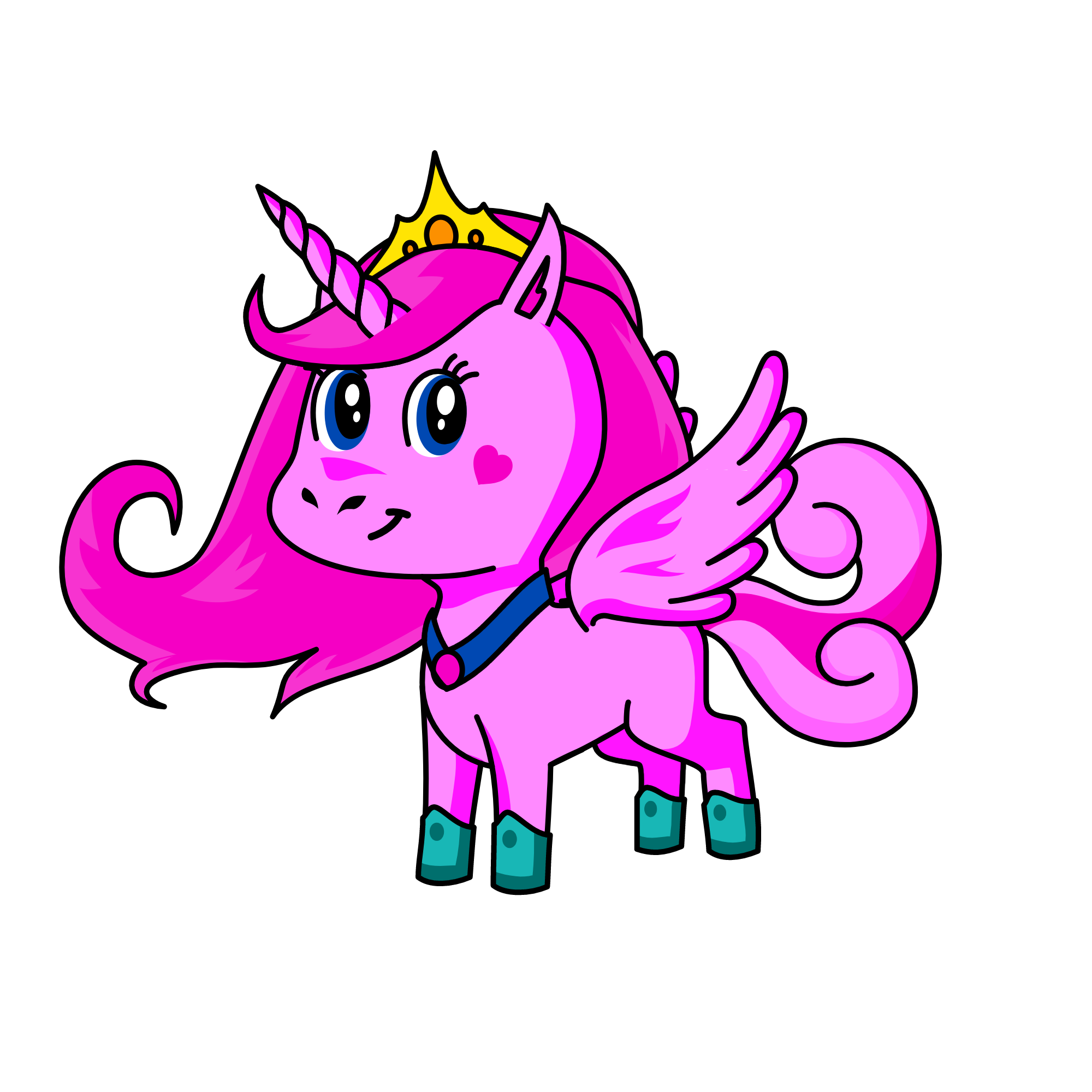 Princess Pinky Pie, the unicorn