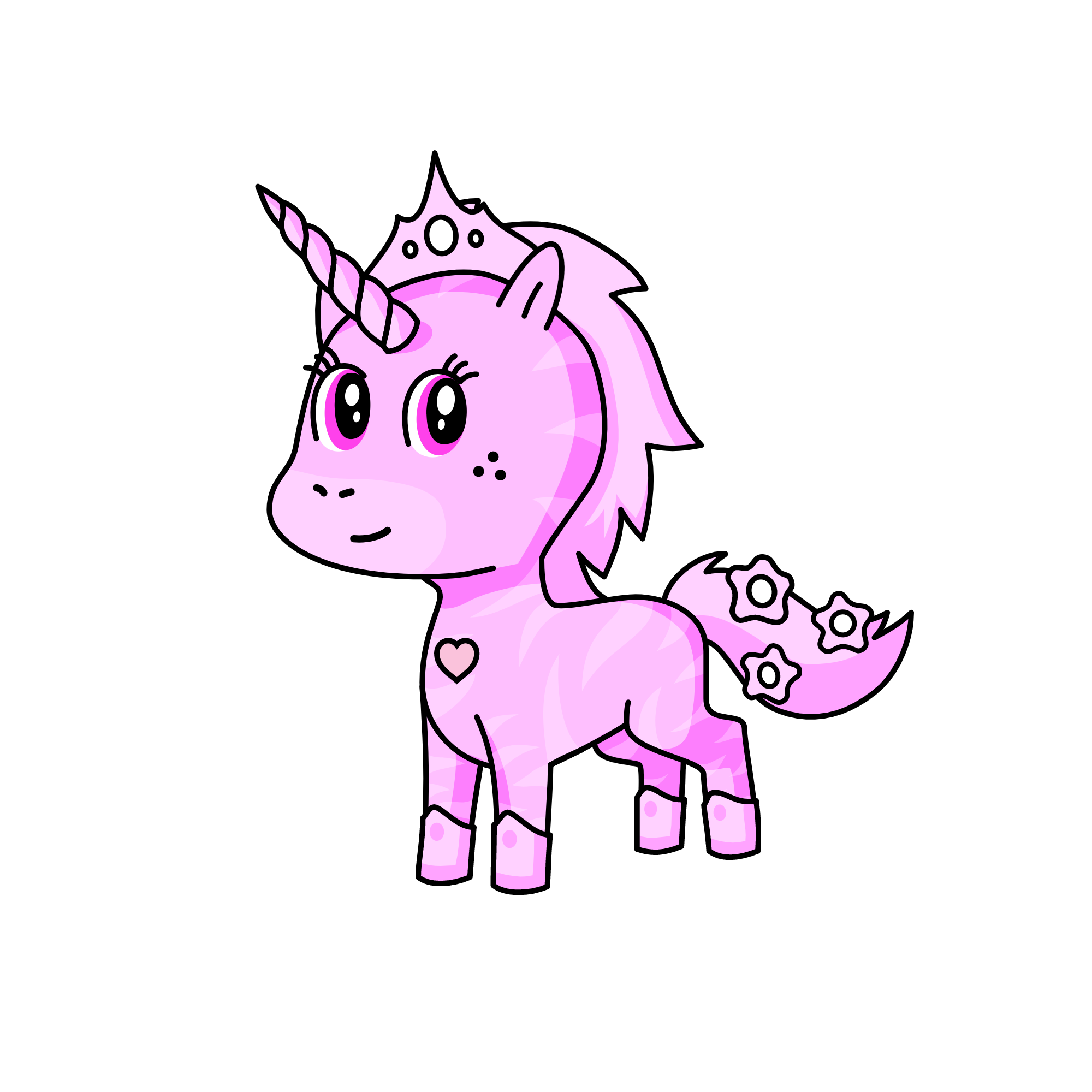 princess aurora, the unicorn