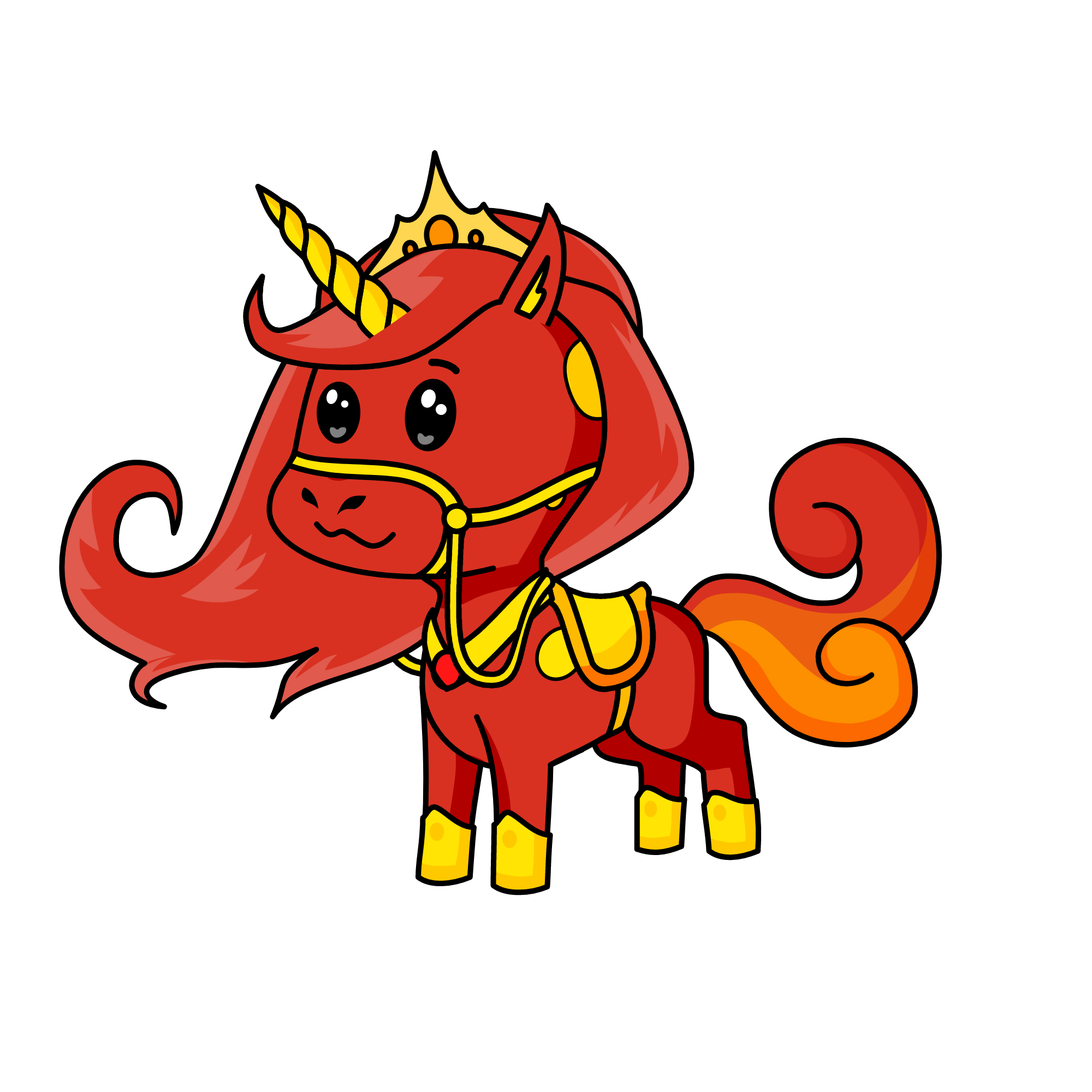 firey, the unicorn