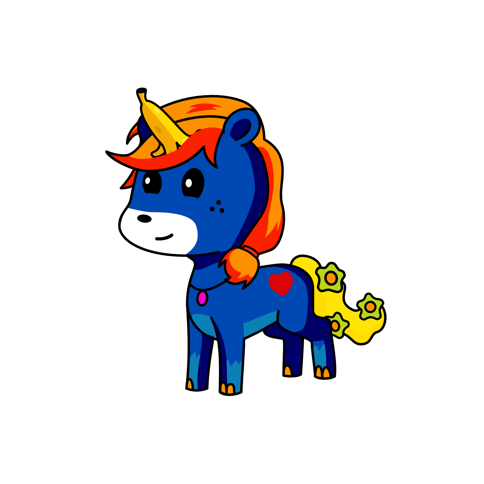 gena, the unicorn