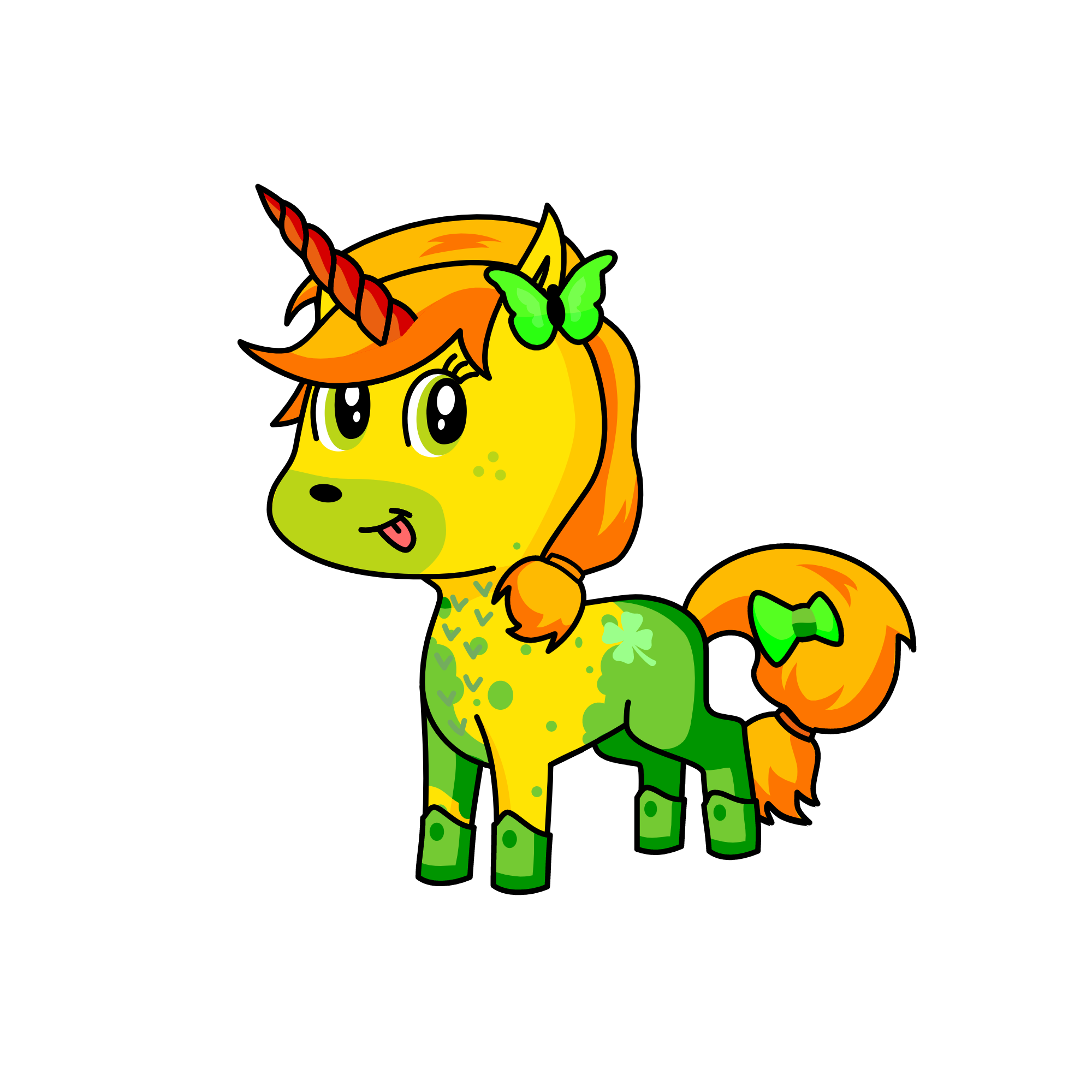 lucky, the unicorn