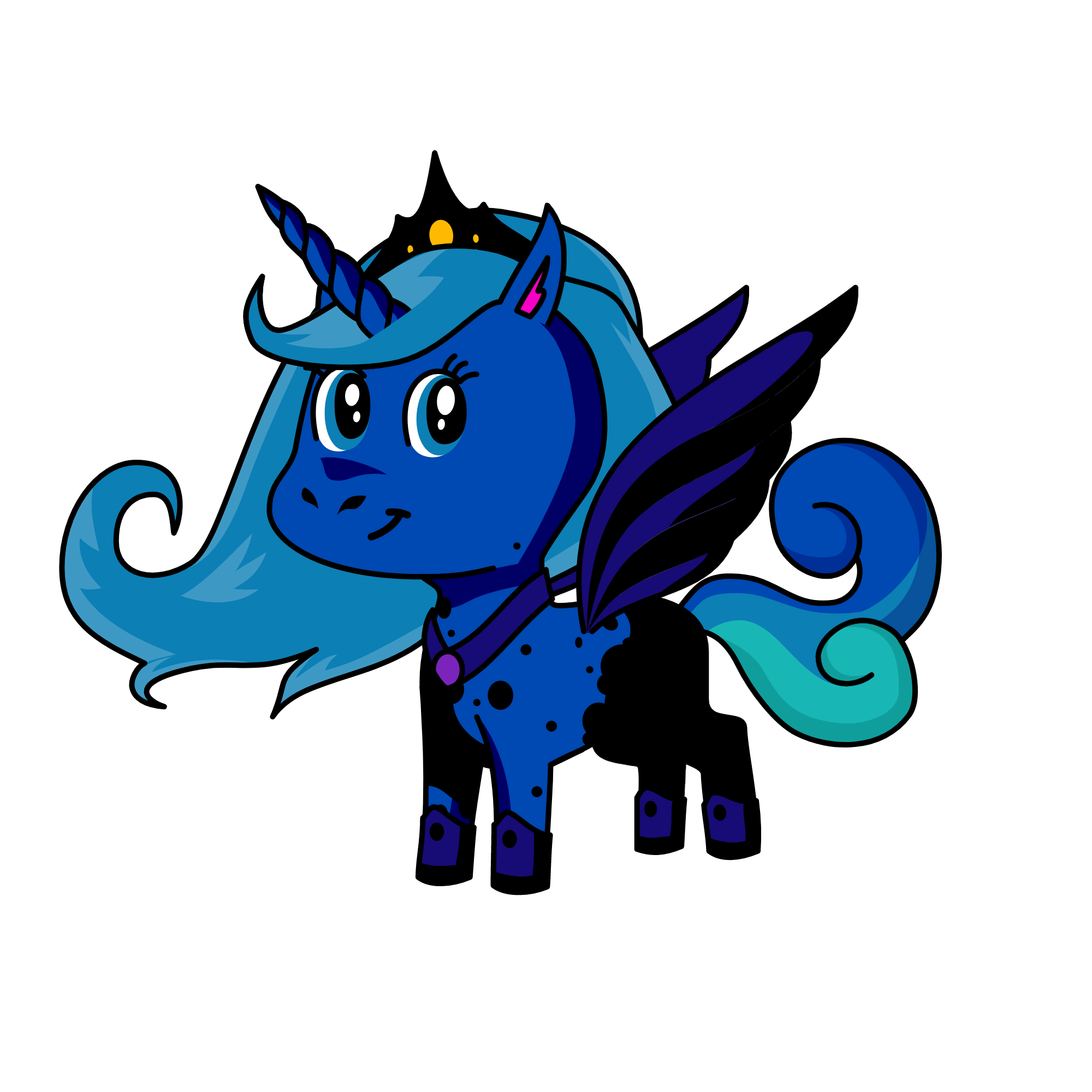 Luna, the unicorn