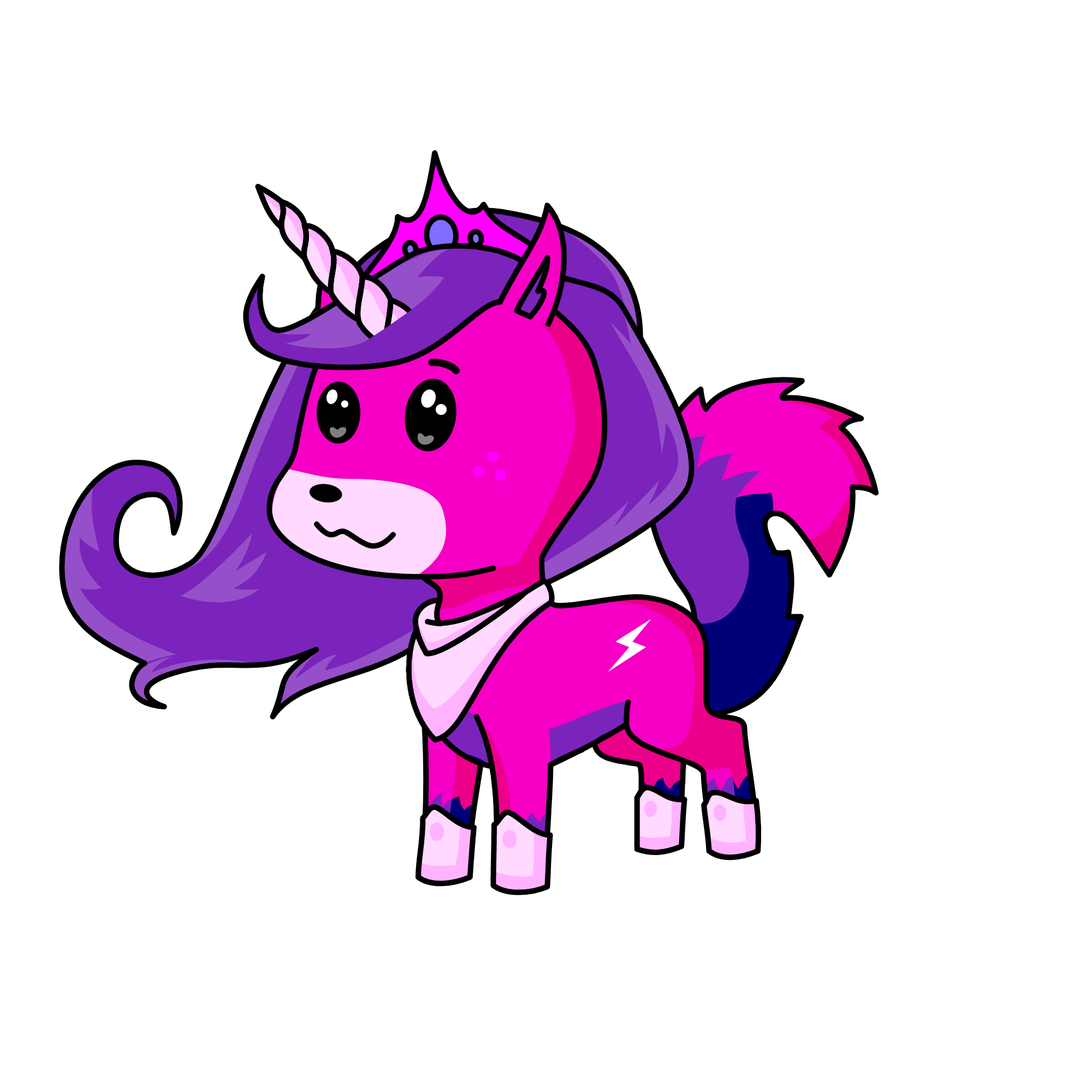foxnight, the unicorn