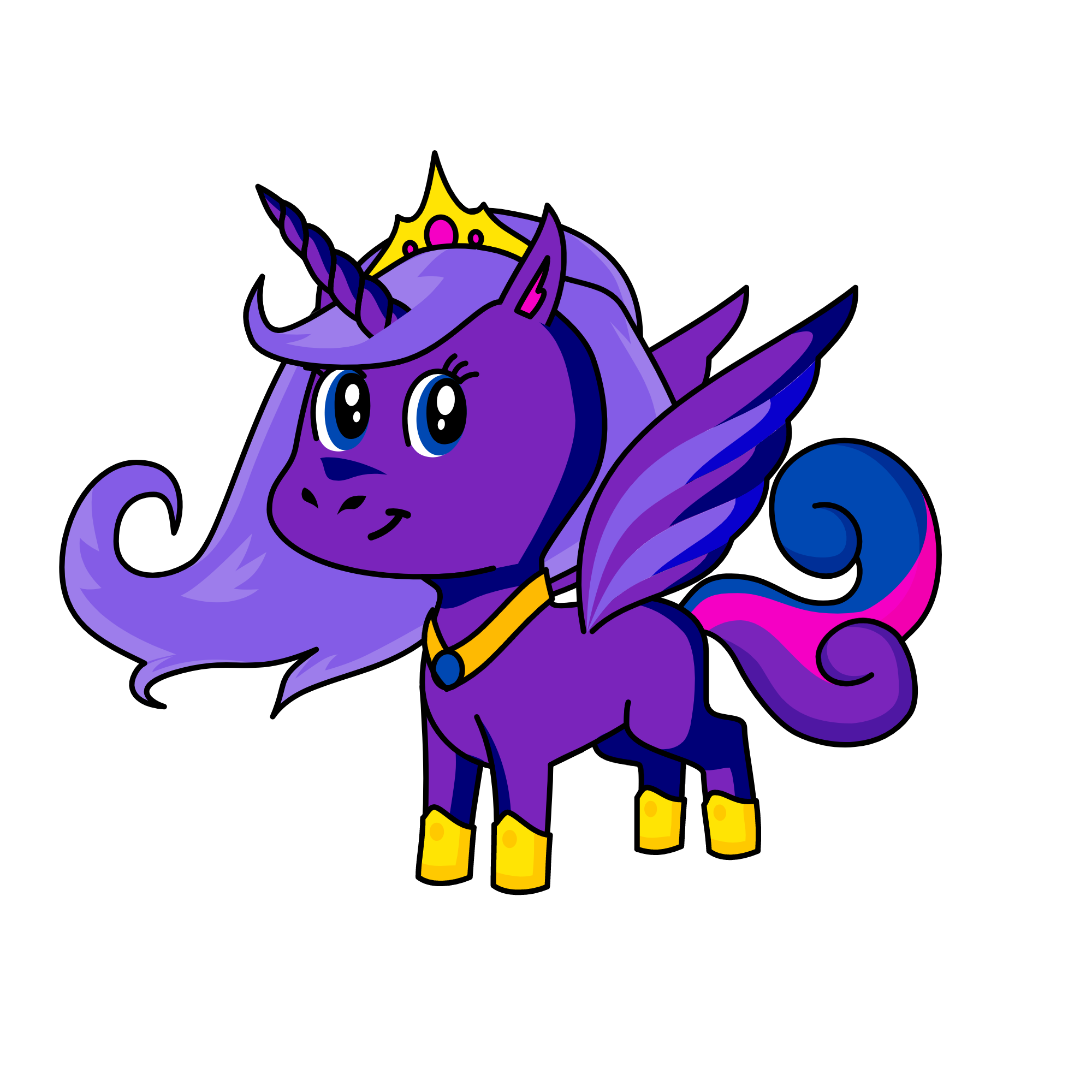 Queen Twilight Sparkle , the unicorn