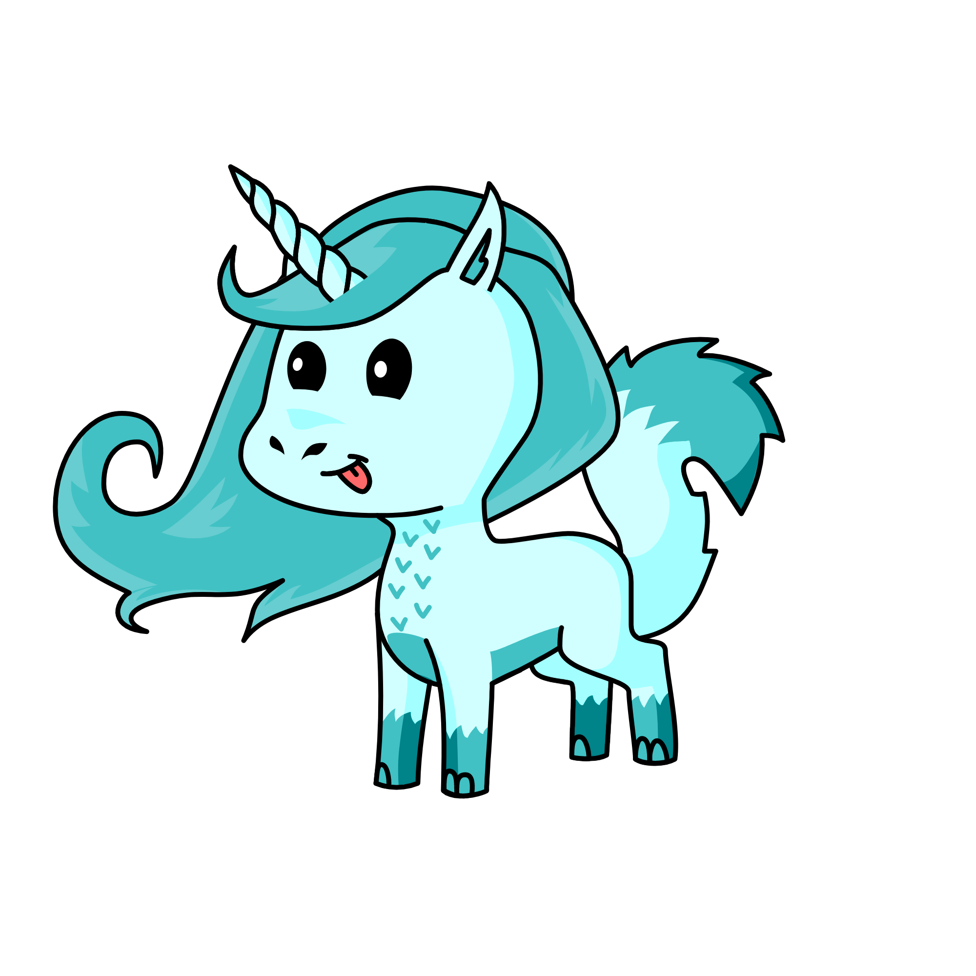 lovely wonderful person, the unicorn