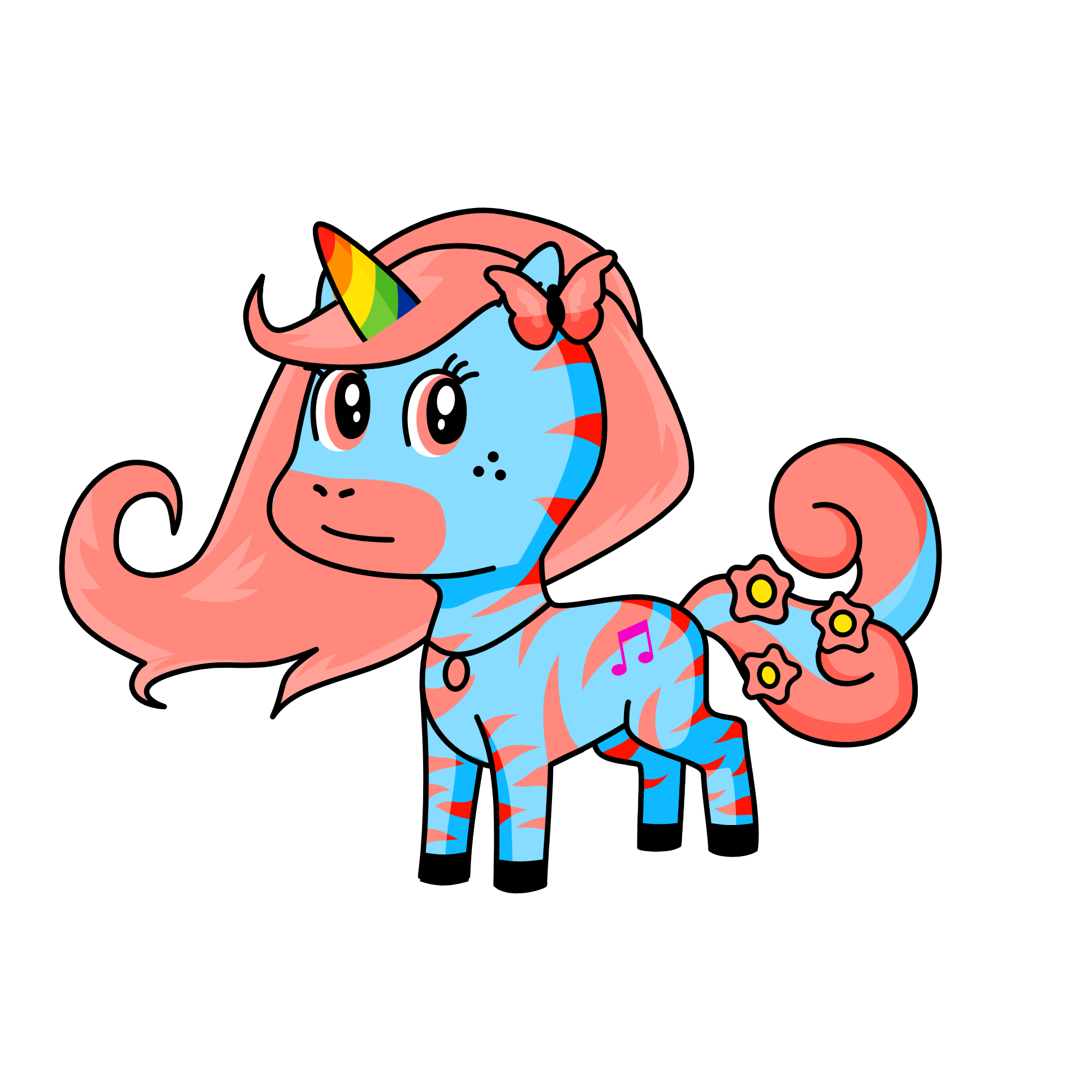 cotincandy, the unicorn